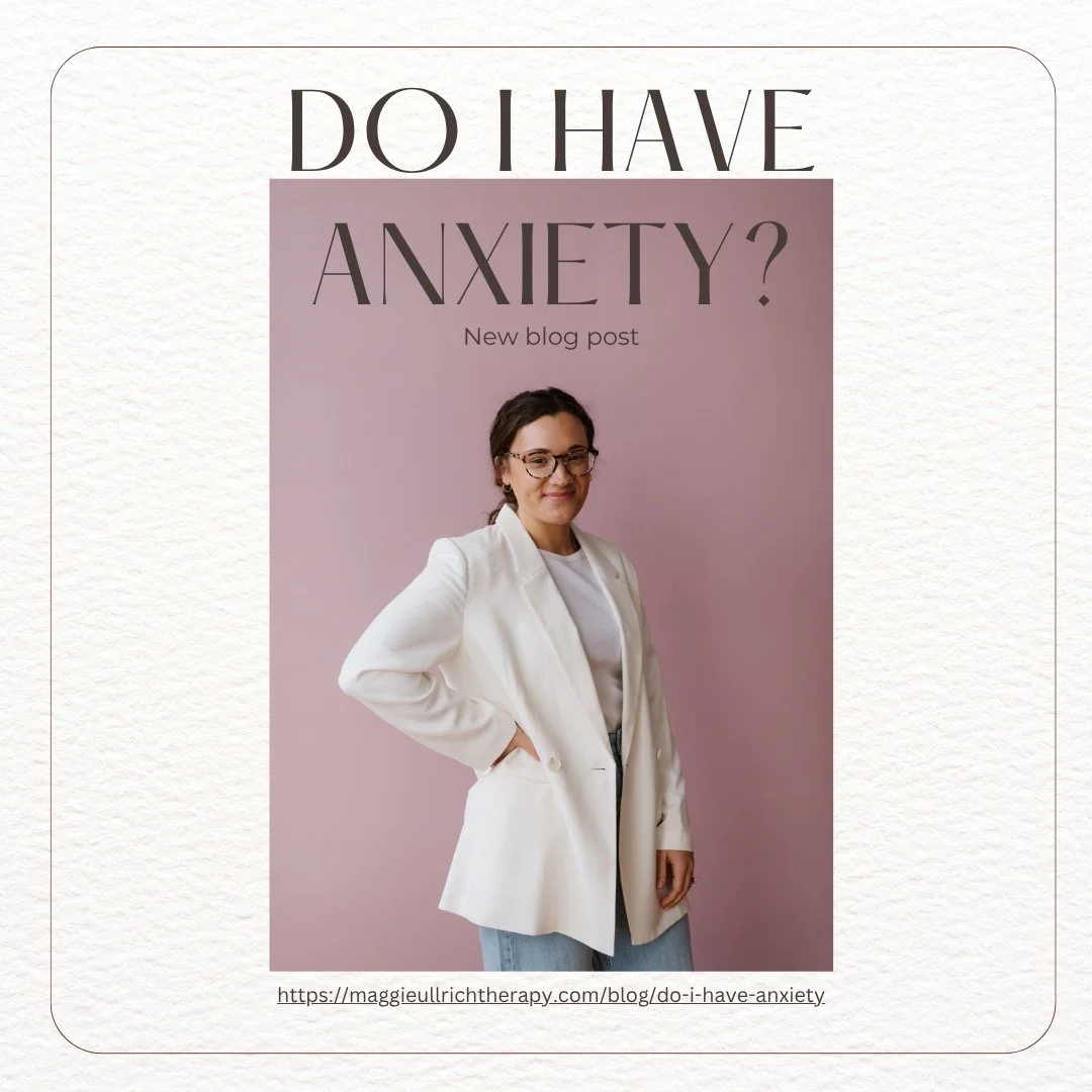 As a therapist who specializes in Anxiety disorders, and spends countless hours with clients breaking down their anxious thoughts I figured it was time to shed some light on the topic. Read my new blog post here! https://maggieullrichtherapy.com/blog