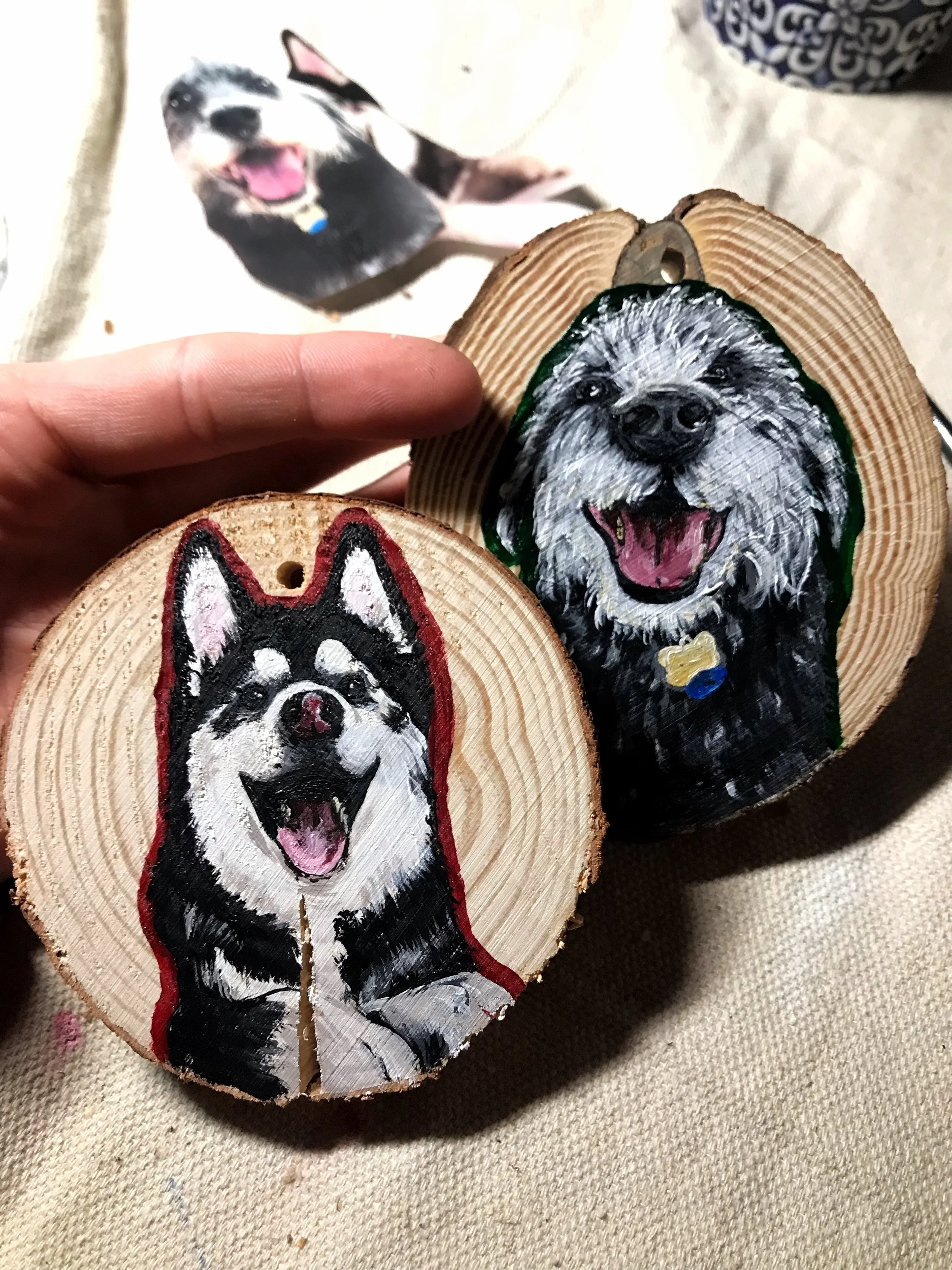 CUSTOM ORNAMENTS