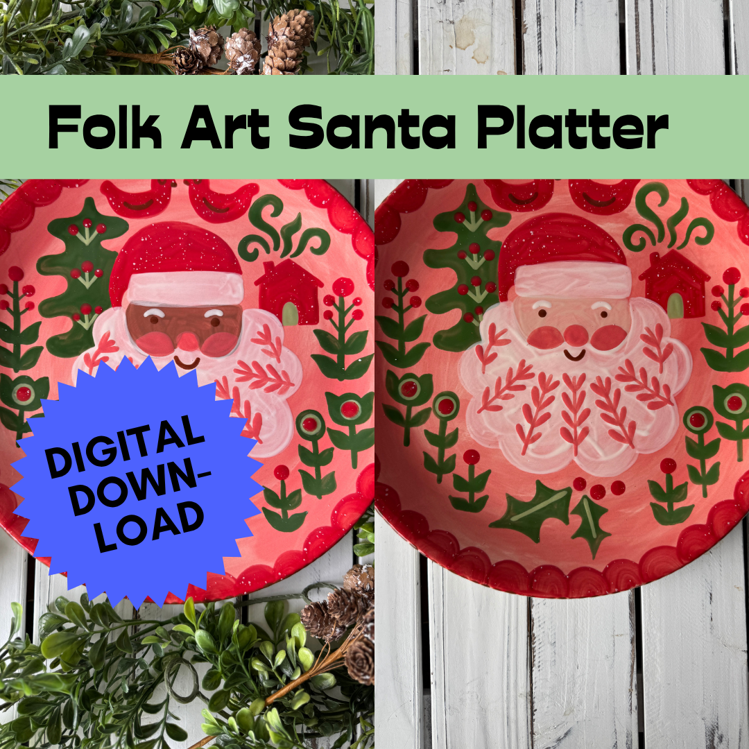 Folk Art Santa Project Guide
