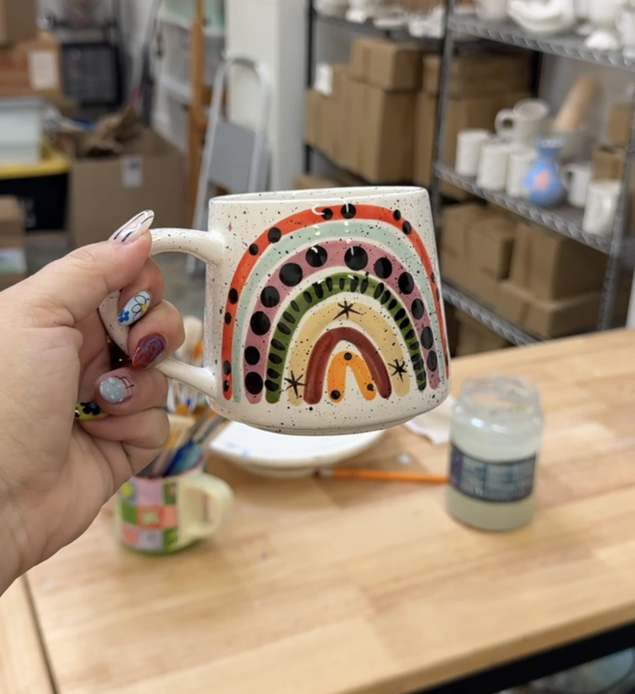 Rainbow Mug | The Tara