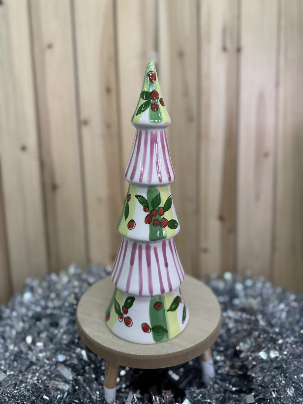 Modern Tree | Split Green Holly | Large — Ammie Y'all