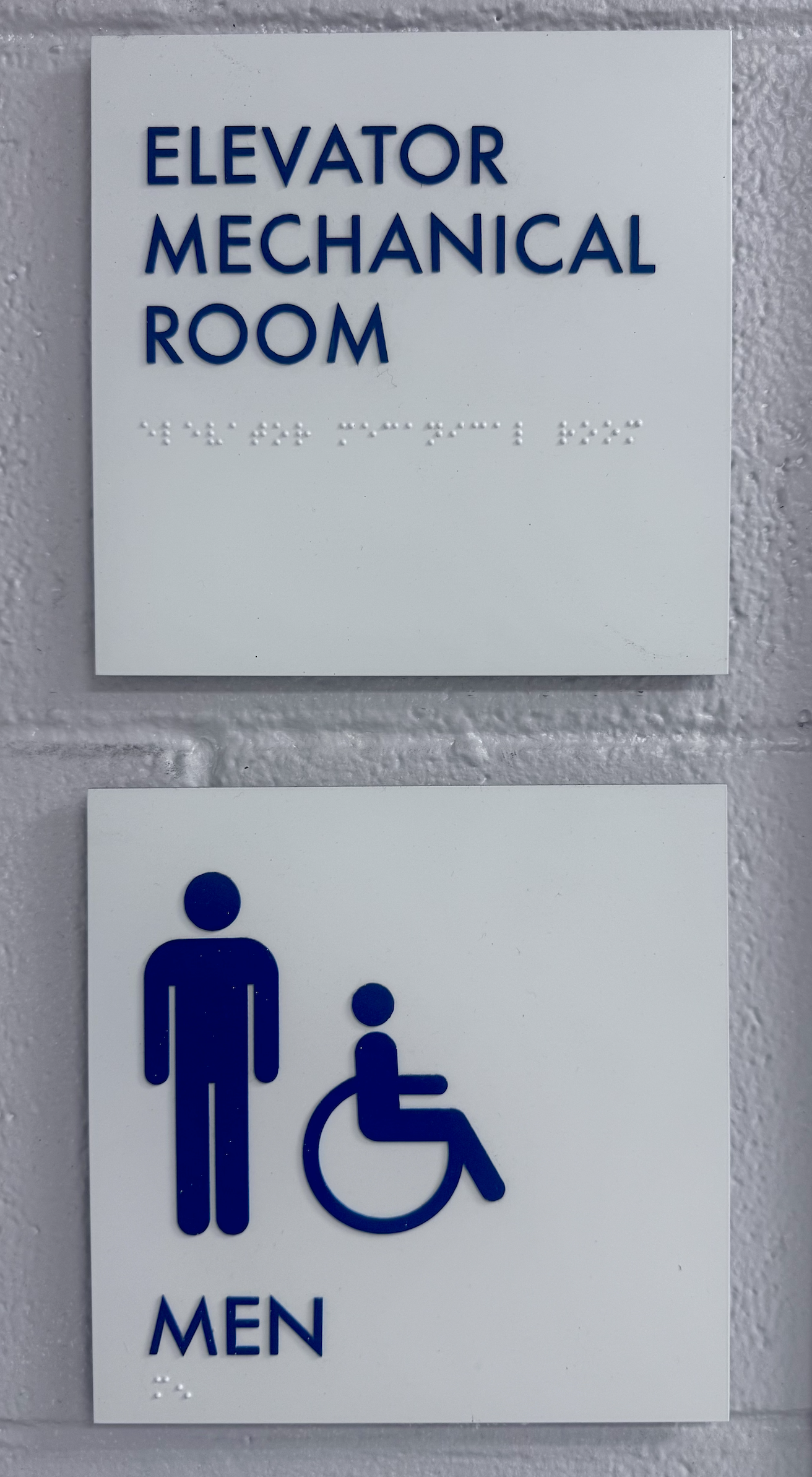 Acrylic ADA Signage