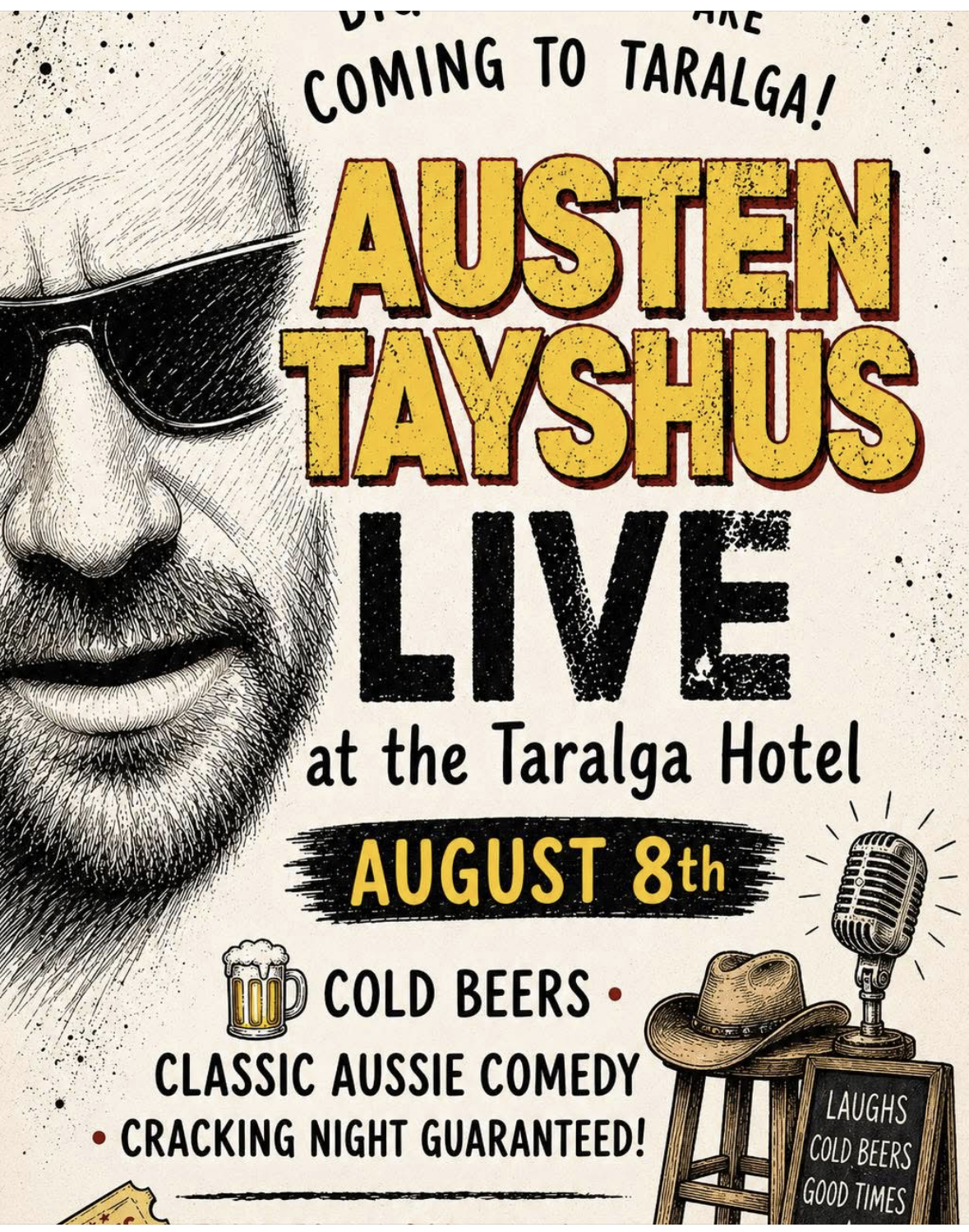 Austen Tayshus at The Taralga Hotel