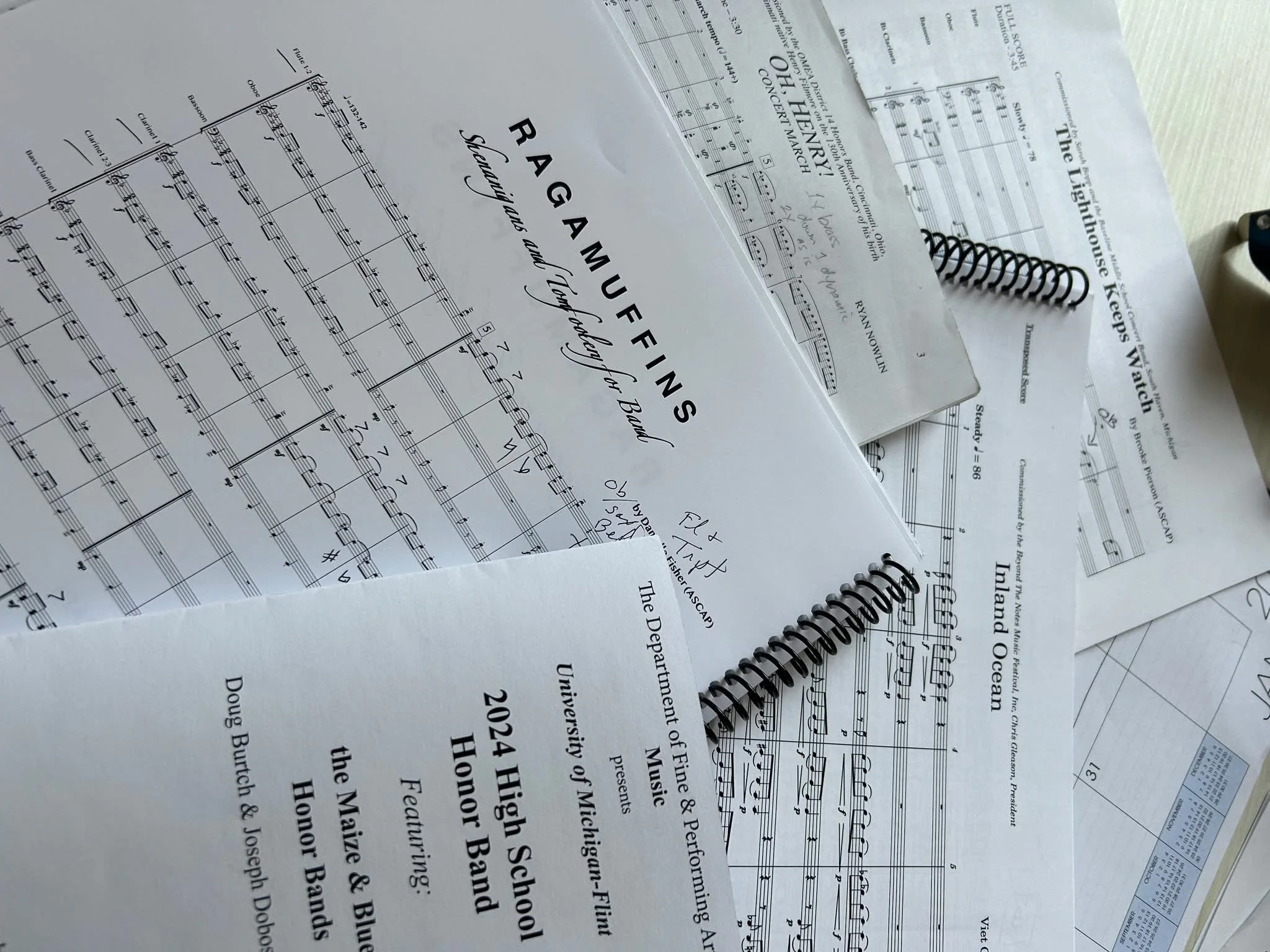 Performance: "Ragamuffins" at The University of Michigan-Flint Honor Band