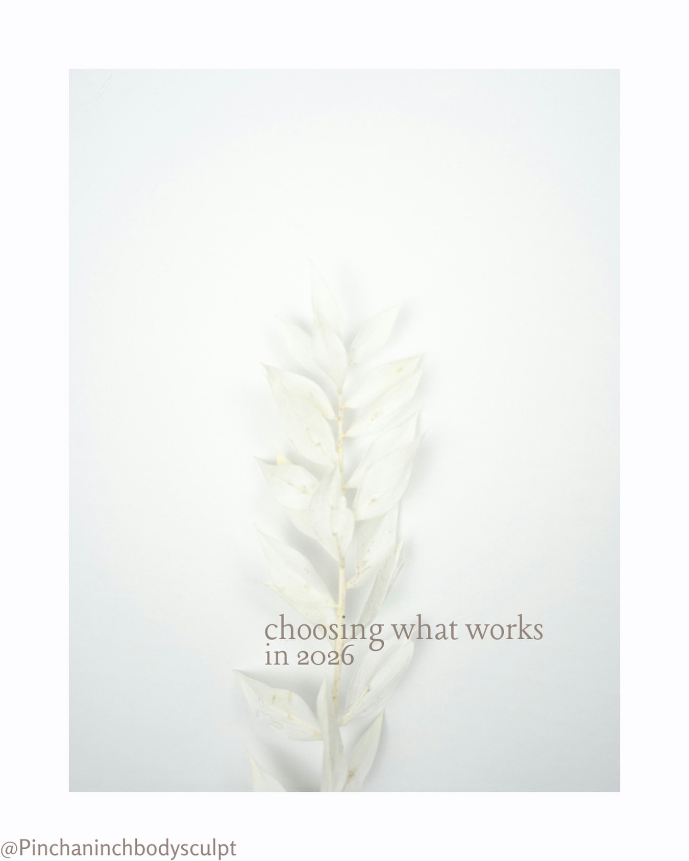 Choosing what works for us, instead of pushing through what doesn&rsquo;t. Here&rsquo;s to self-care that actually works.&hearts;️
❄️
❄️
❄️
❄️
#pinchaninchbodysculpt #bodyfattreatments #bodycontouringnz #fatfreezing #dunedinnz