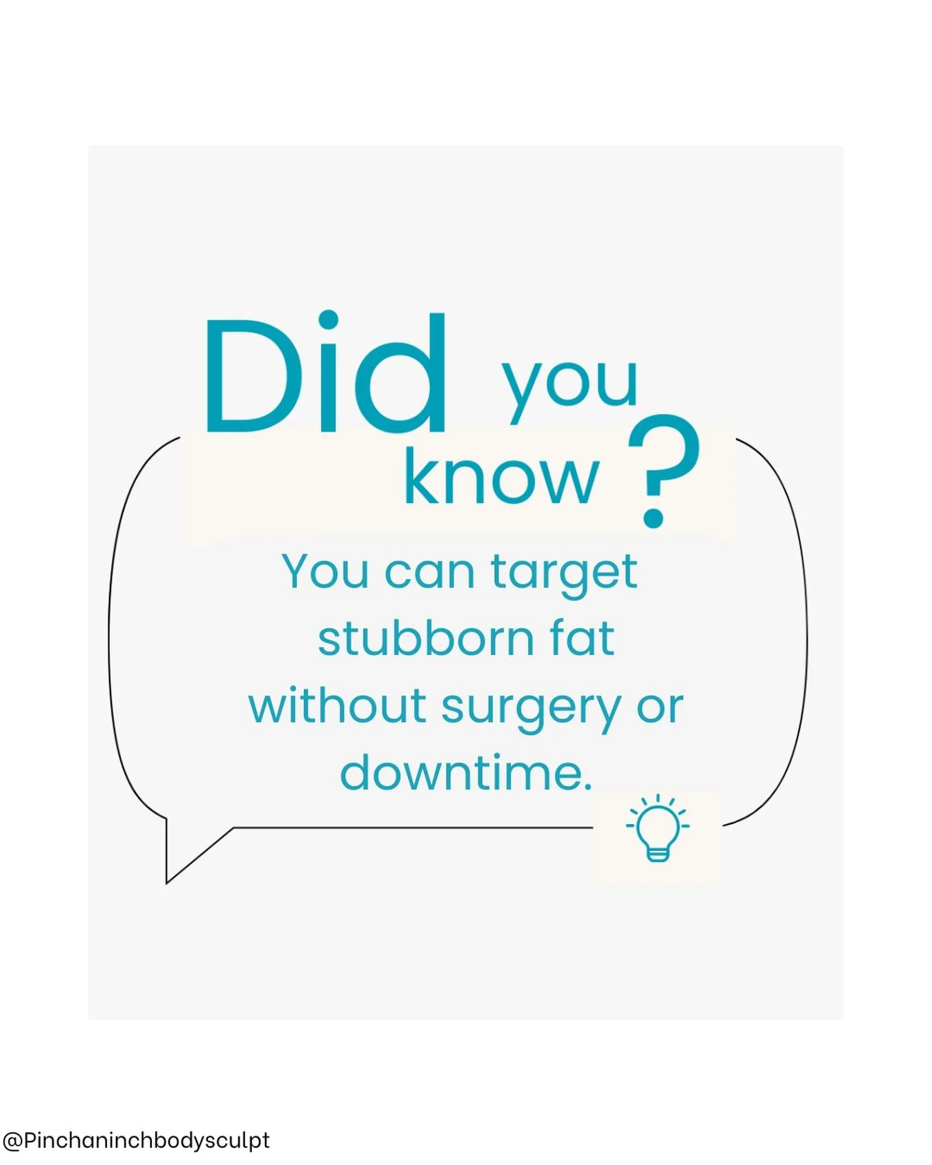 Did you know? Cooltech fat-freezing is a non-invasive treatment designed to help reduce stubborn fat- no surgery, no downtime. If there&rsquo;s an area that won&rsquo;t budge no matter what you do, this might be the option you&rsquo;ve been looking f