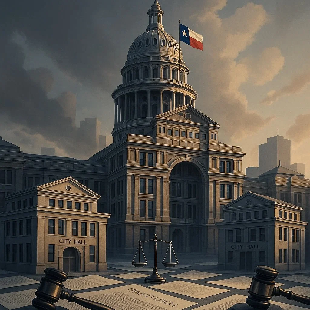 Texas Cities Strike Out: Court of Appeals Dismisses Constitutional Challenge to State Preemption Law on Standing Grounds