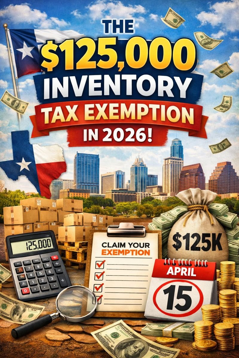 The $125,000 Business Personal Property Tax Exemption: What Texas Small Businesses Need to Do in 2026