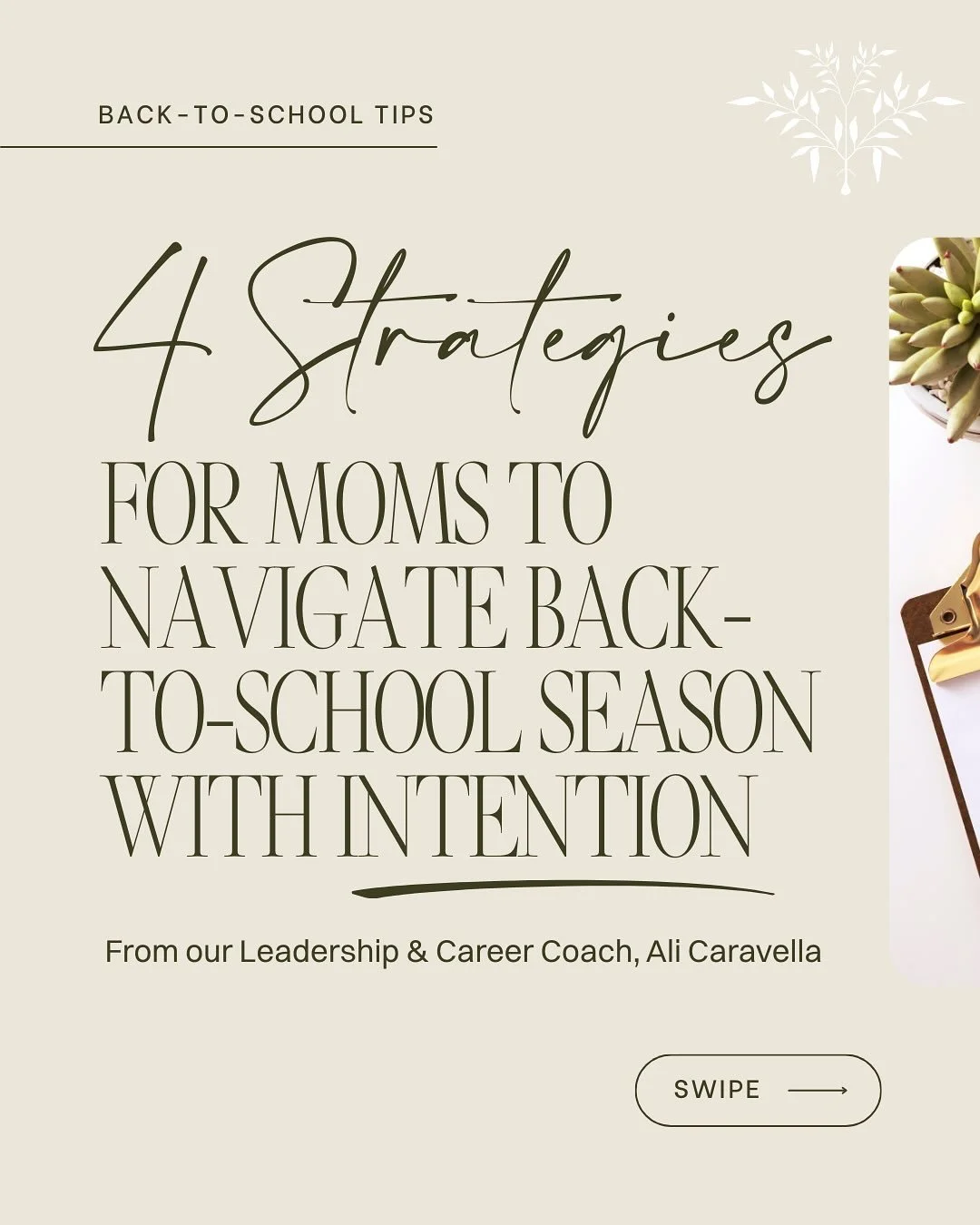 Need some back-to-school support? Sign up for our upcoming weekly virtual Working Moms Support Groups starting on Sept. 18
📚 Comment “BTS” for the booking link