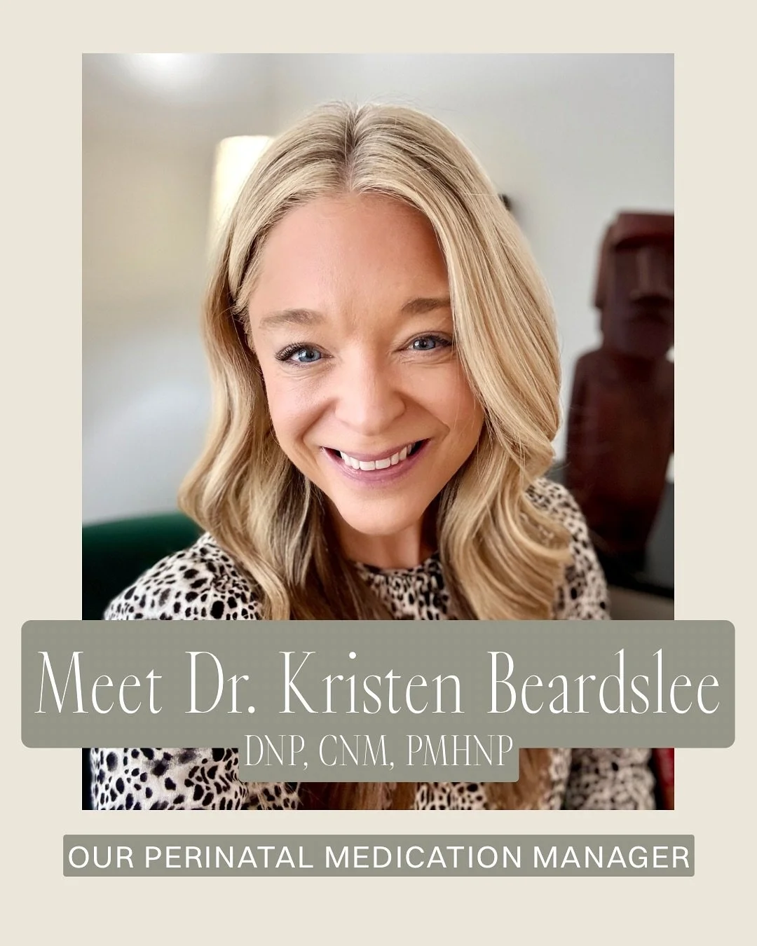 Meet Dr. Kristen Beardslee, DNP, CNM, PMHMP, our Perinatal Medication Manager at The Alliance Center! 🌟

&ldquo;I&rsquo;m a certified nurse midwife and women&rsquo;s health practitioner. I&rsquo;m also a mother, runner, dancer, and constant student 