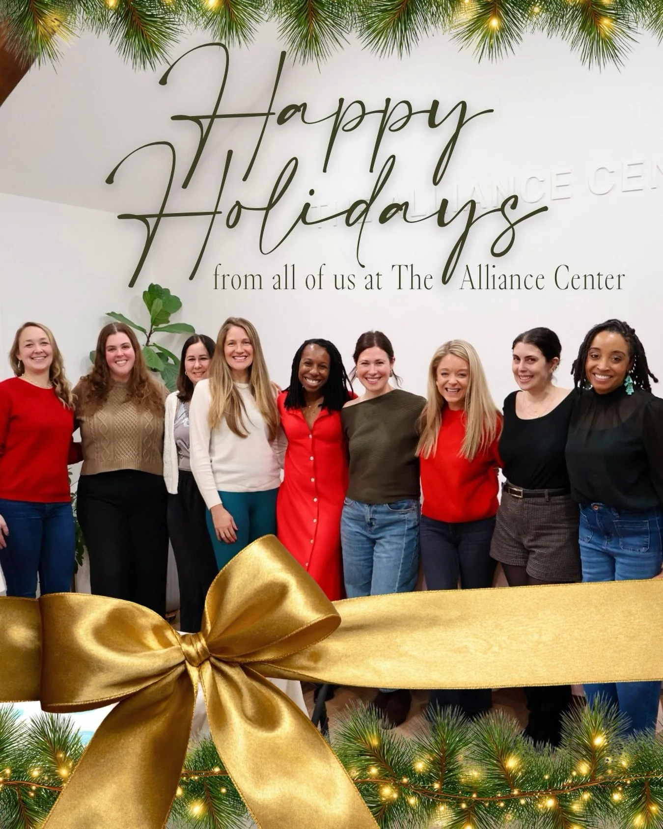 To every mama-to-be, mom, partner, collaborator, and community member who walked through our doors this year&mdash;your trust, openness, and presence are what make The Alliance Center what it is.

We&rsquo;re endlessly grateful for this team, whose c