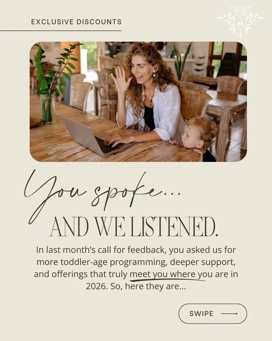 Last month, we asked how The Alliance Center can better support you in 2026&mdash;and you told us you want more for the toddler years, practical support, and real-life community. 🤍

So we&rsquo;re delivering...

🎶 Music Together Fairfield County is