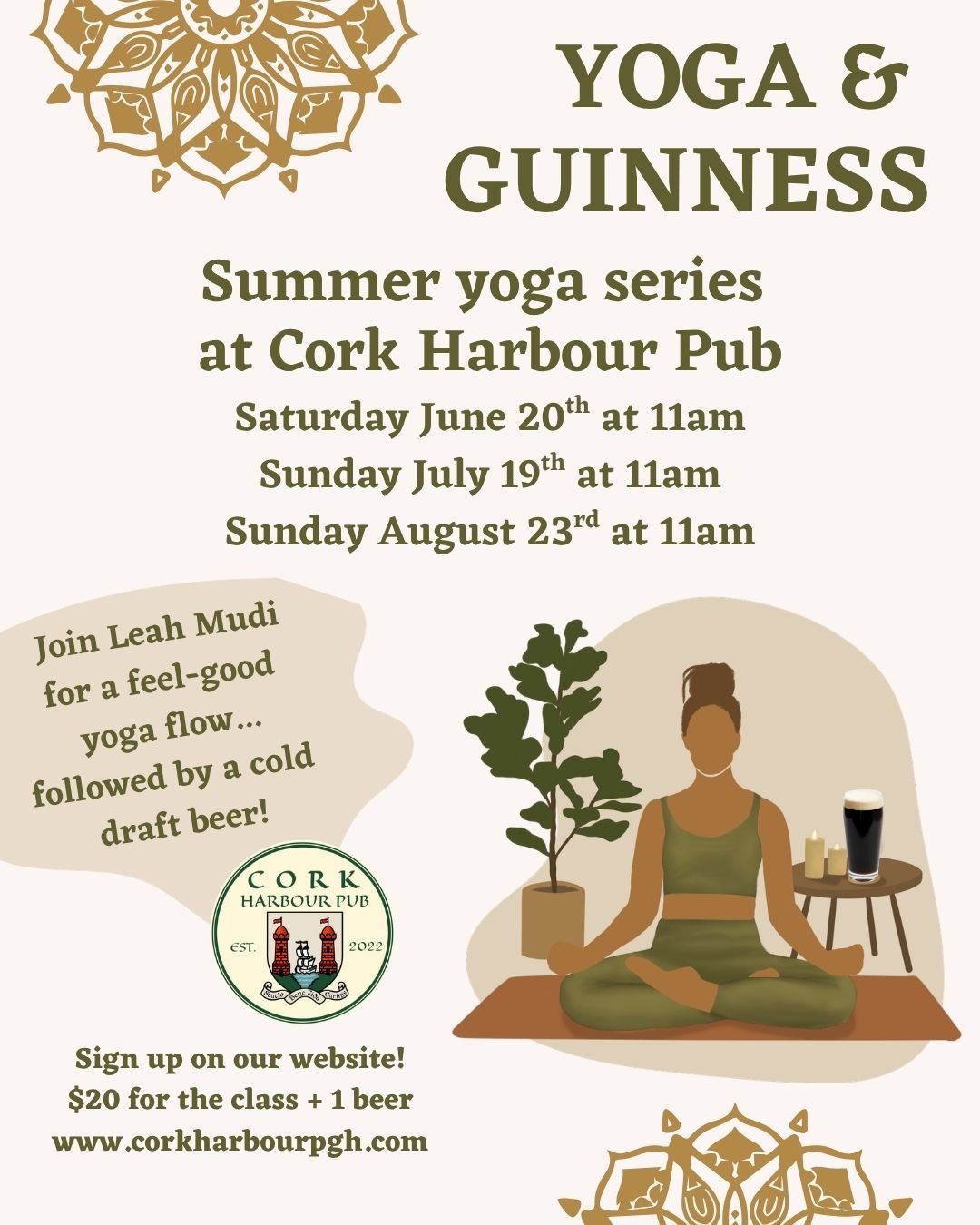 Yoga & Guinness