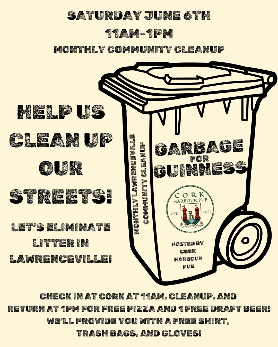Garbage for Guinness: Community Cleanup