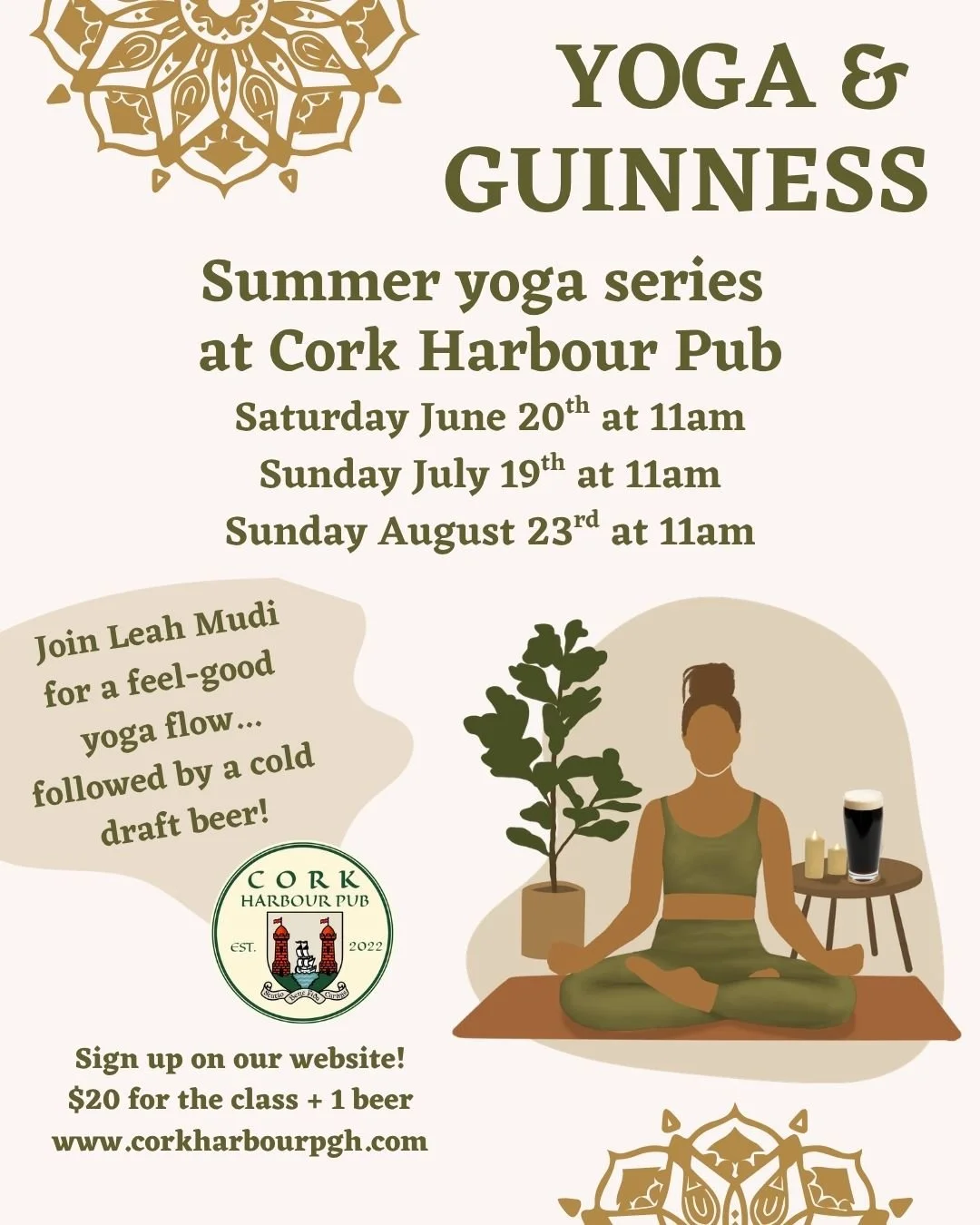 Yoga & Guinness