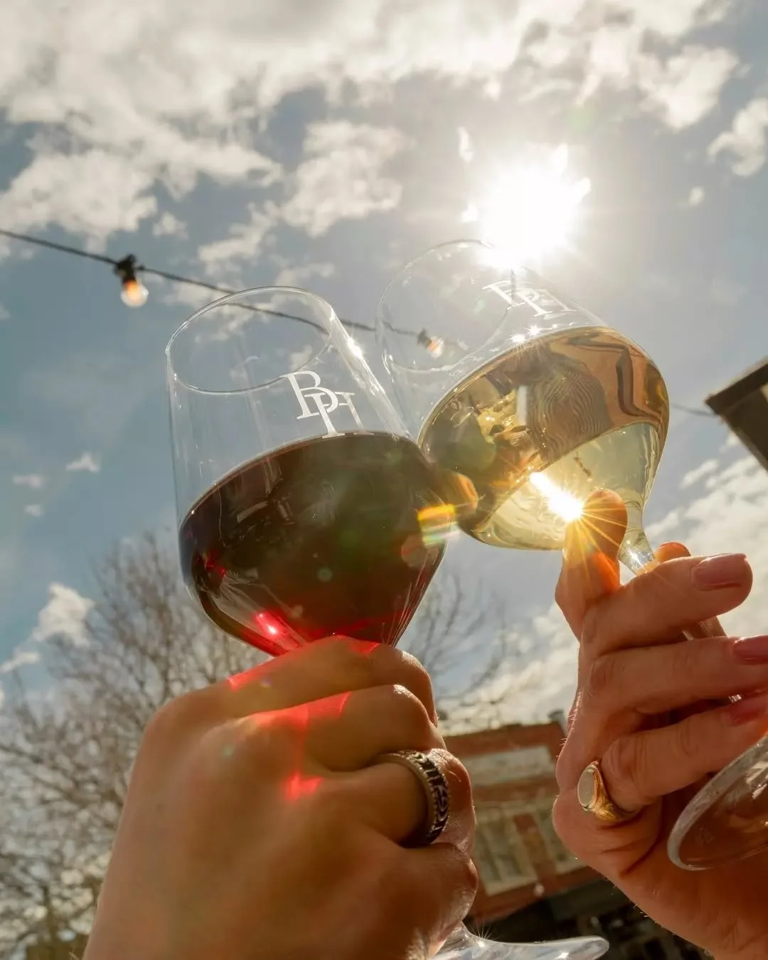 The weather's looking fine this afternoon&mdash;join us in the pub.