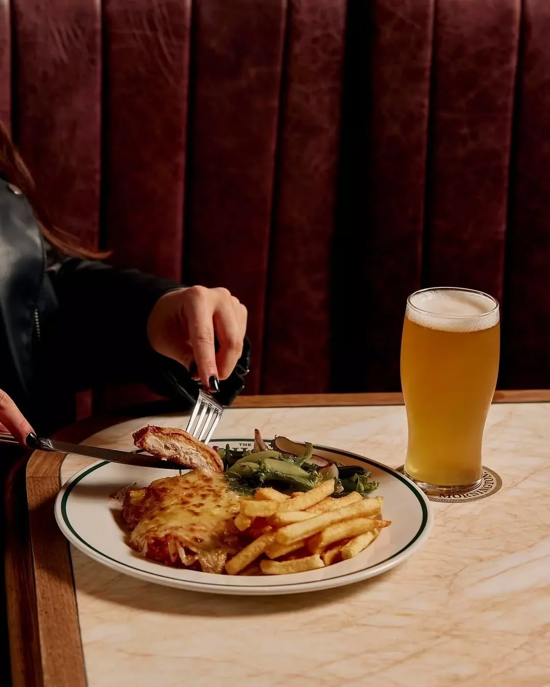 It's Parma Day folks! Golden schnitzel topped with Napoli, leg ham, and golden melted cheese for $25

Available from 12pm. Head to the link in our bio to book your spot.
