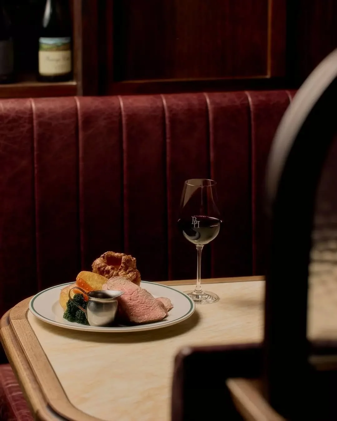 Traditional roast beef served with all the proper trimmings. On the menu from 12pm &lsquo;til it&rsquo;s gone. Book your spot via our website.