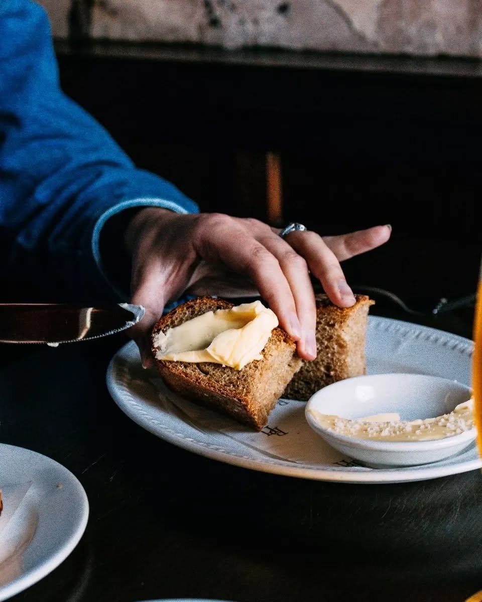 Bread and butter, but not as you know it.

A little bit of the black stuff. A bit of time. A lot of love.

Our Guinness Sourdough, served with salted butter.

The perfect accompaniment to any meal.