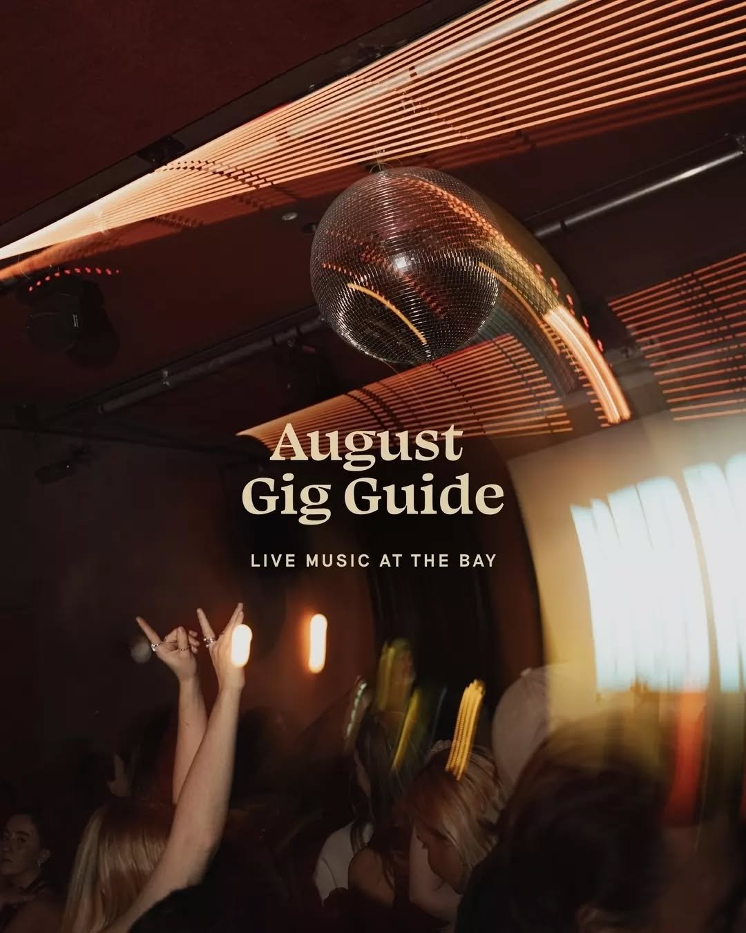 Our August Gig Guide.

Live music every Friday, Saturday and Sunday at the Bay.