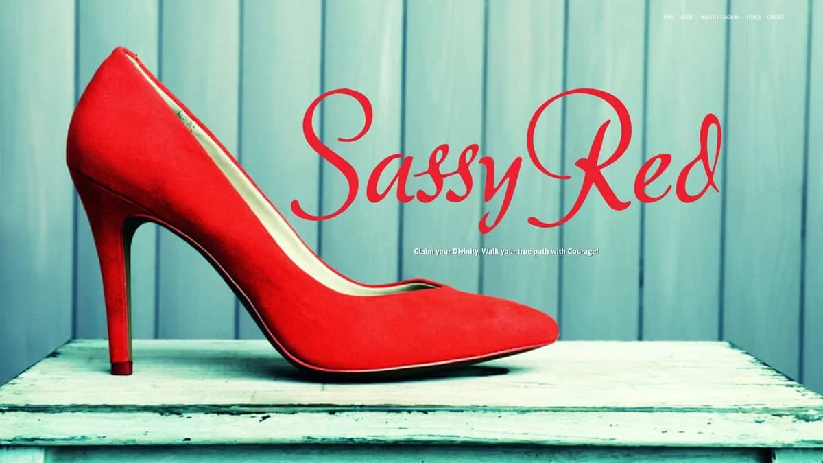 Sassy Red. 1 SassyRed Landing page 2024 1