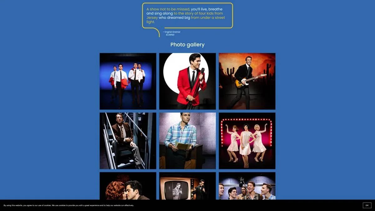 Jersey Boys (New Zealand). 5 Jersey Boys 2021 05