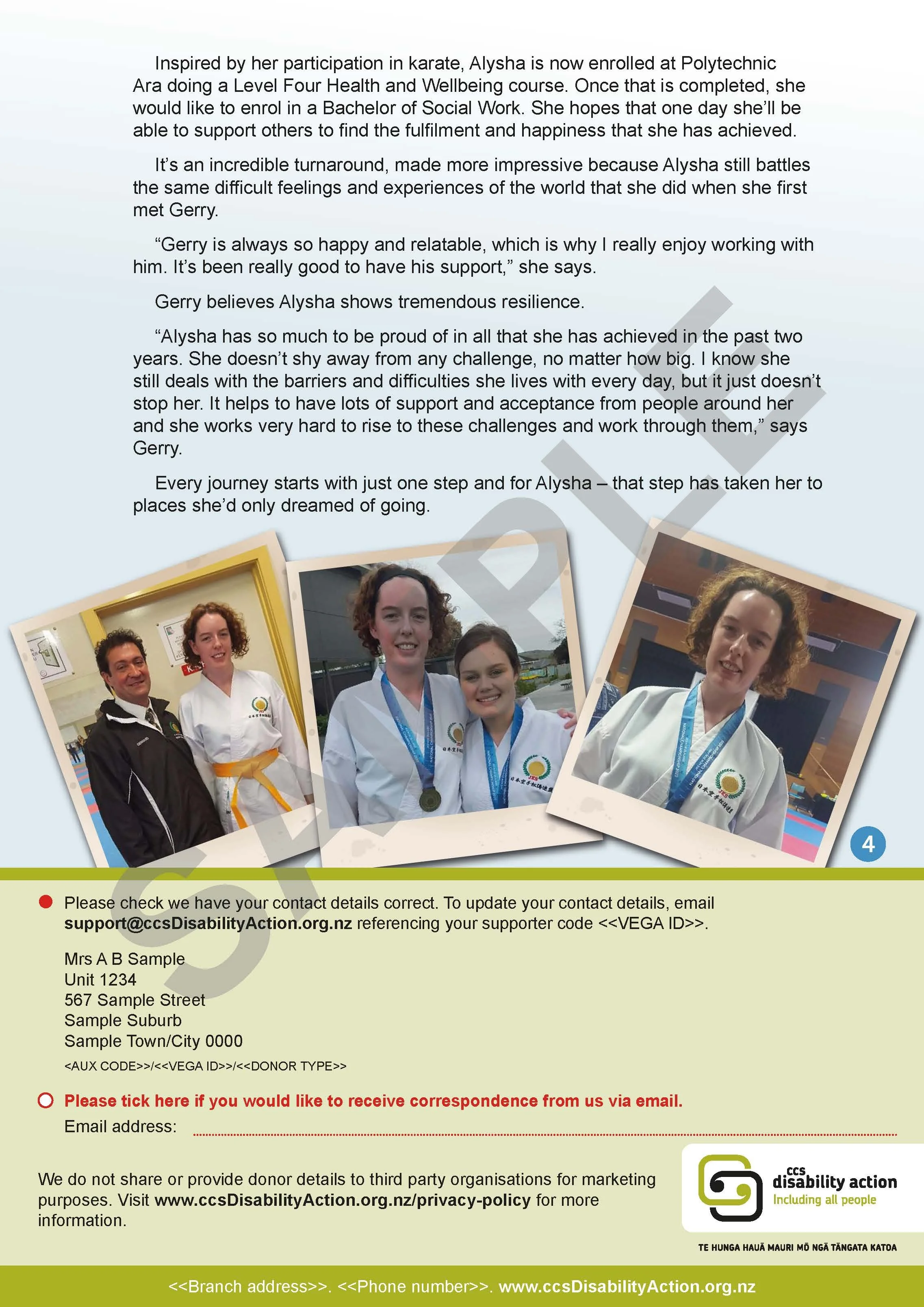 CCSDA DM SAMPLES Page 15
