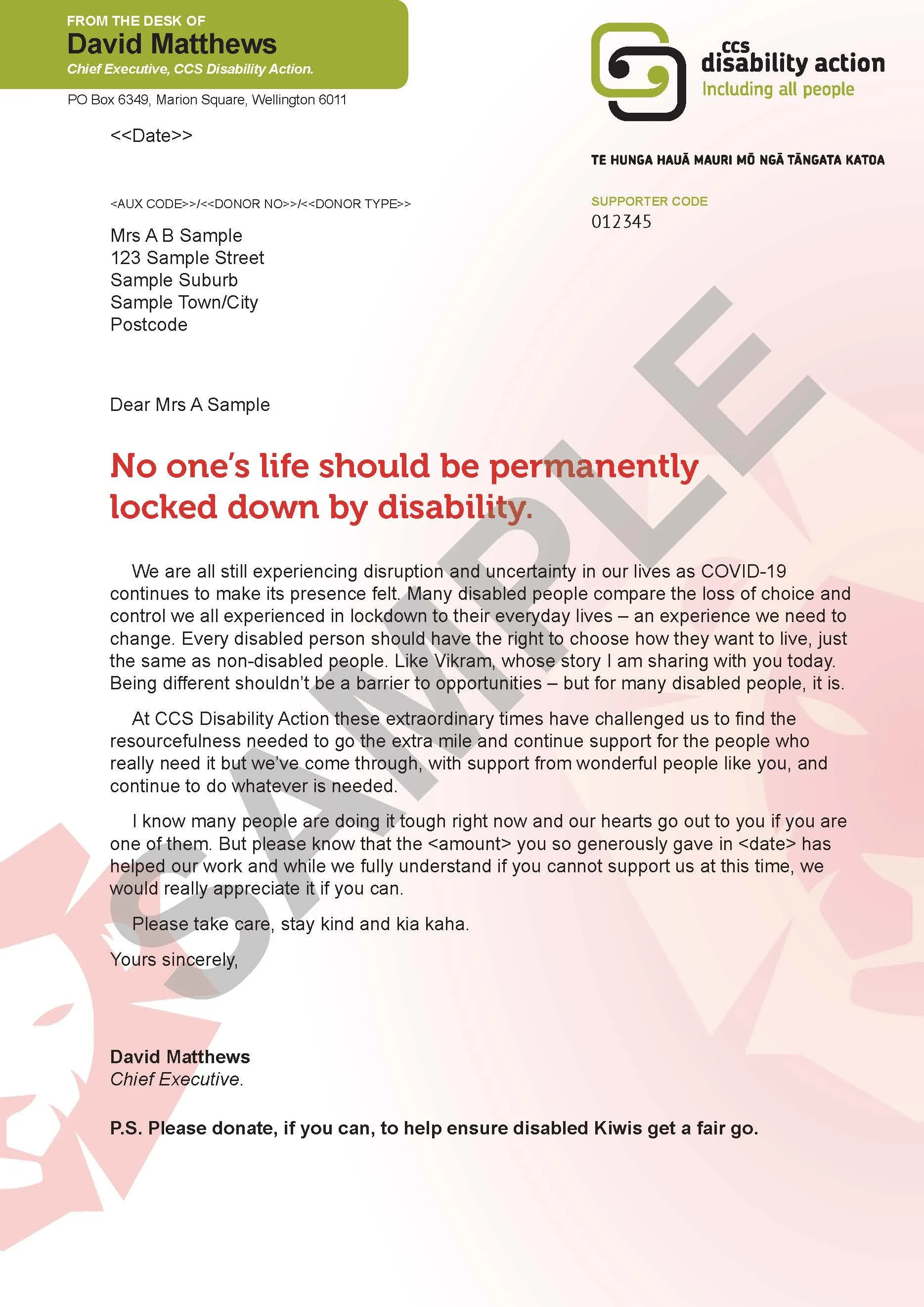 CCSDA DM SAMPLES Page 31