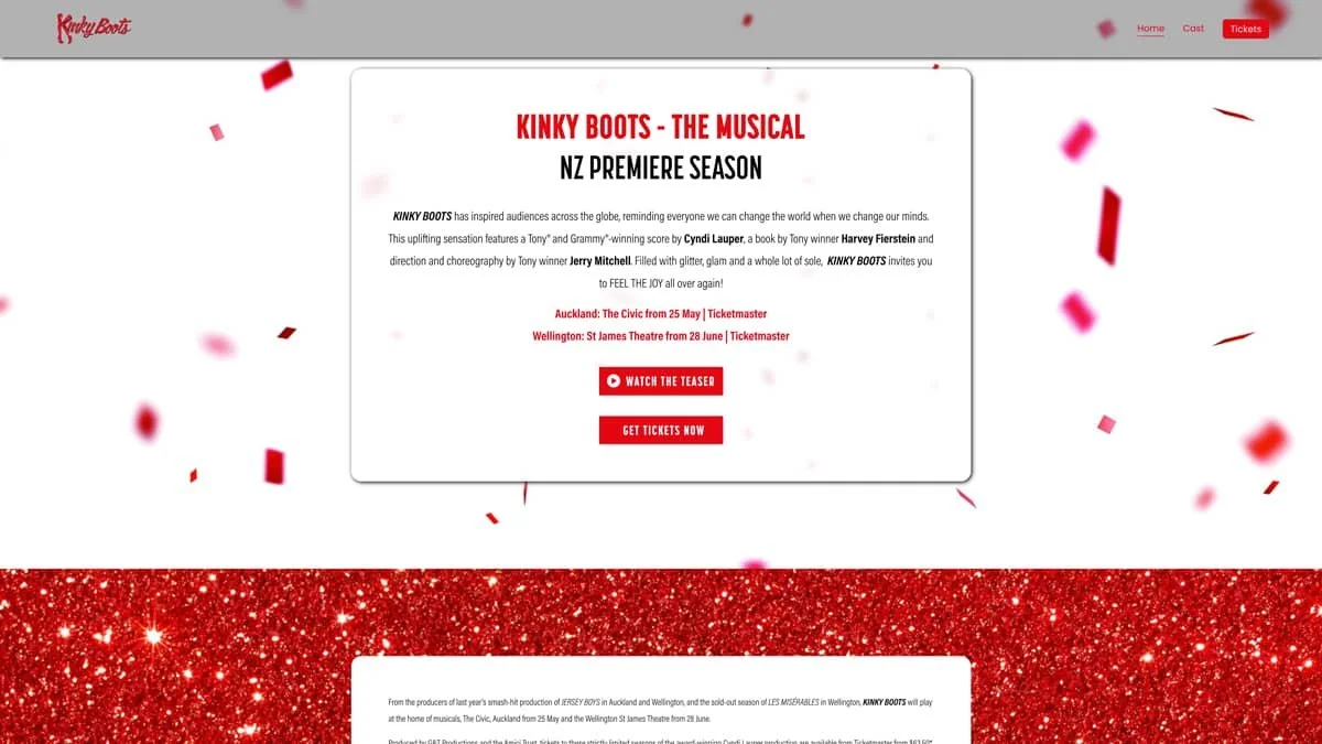 Kinky Boots (New Zealand). 2 Kinky Boots 02