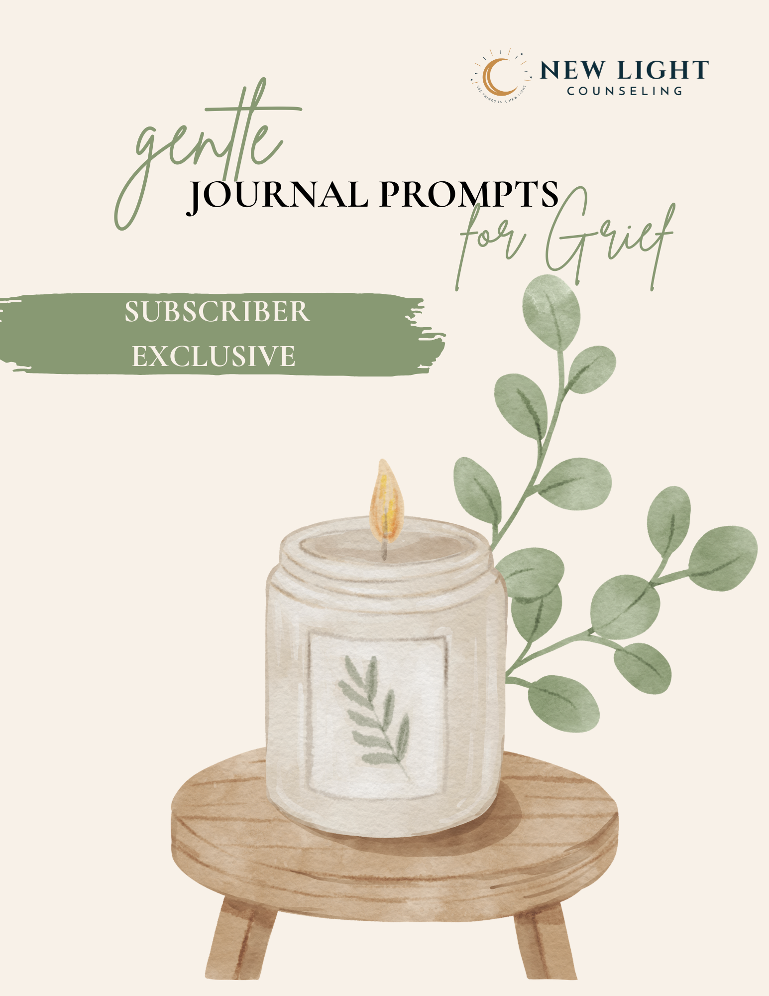 Gentle Journal Prompts for Grief