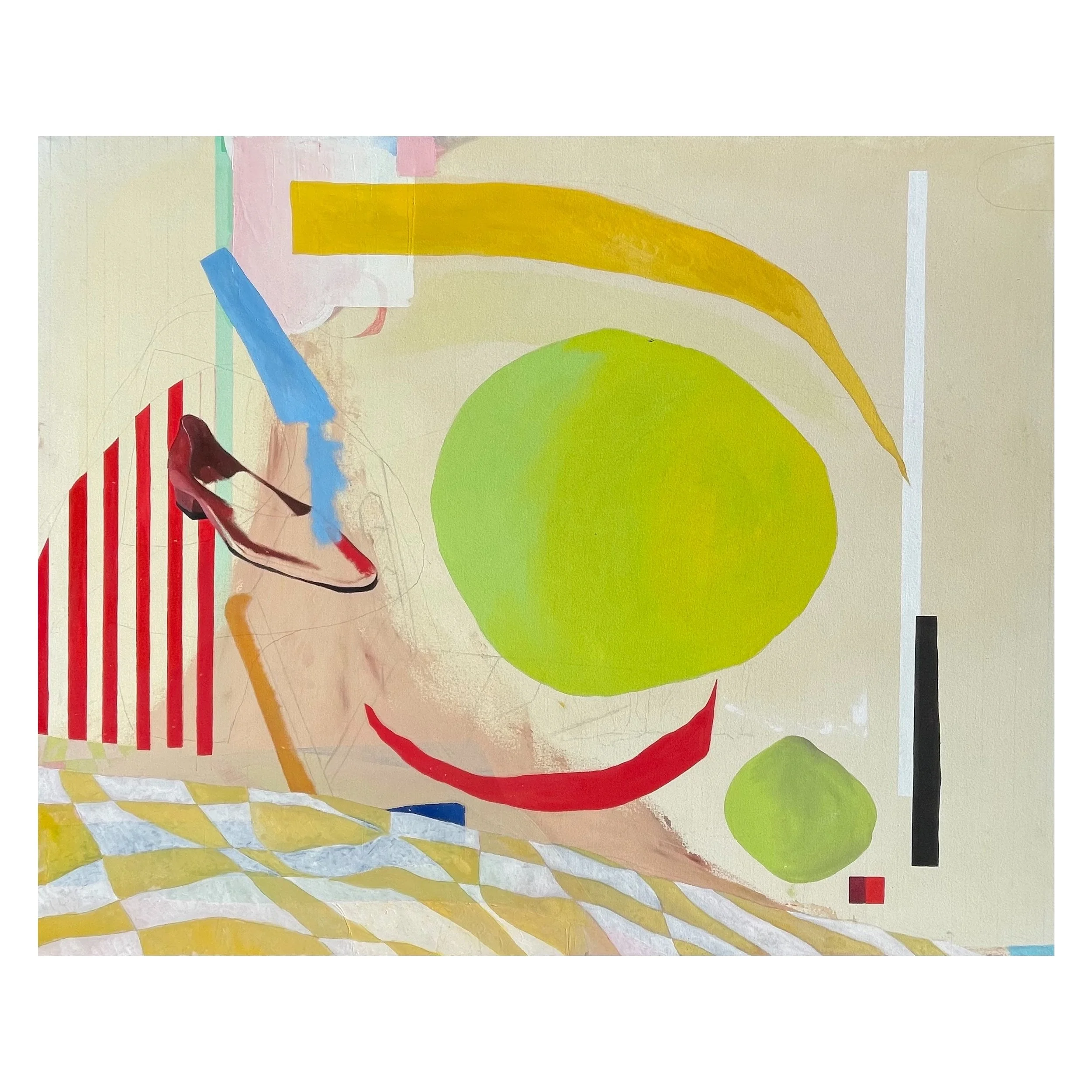 Andy Was Right,
acrylic, oil on canvas,
48 x 60 x 1.5",
2022