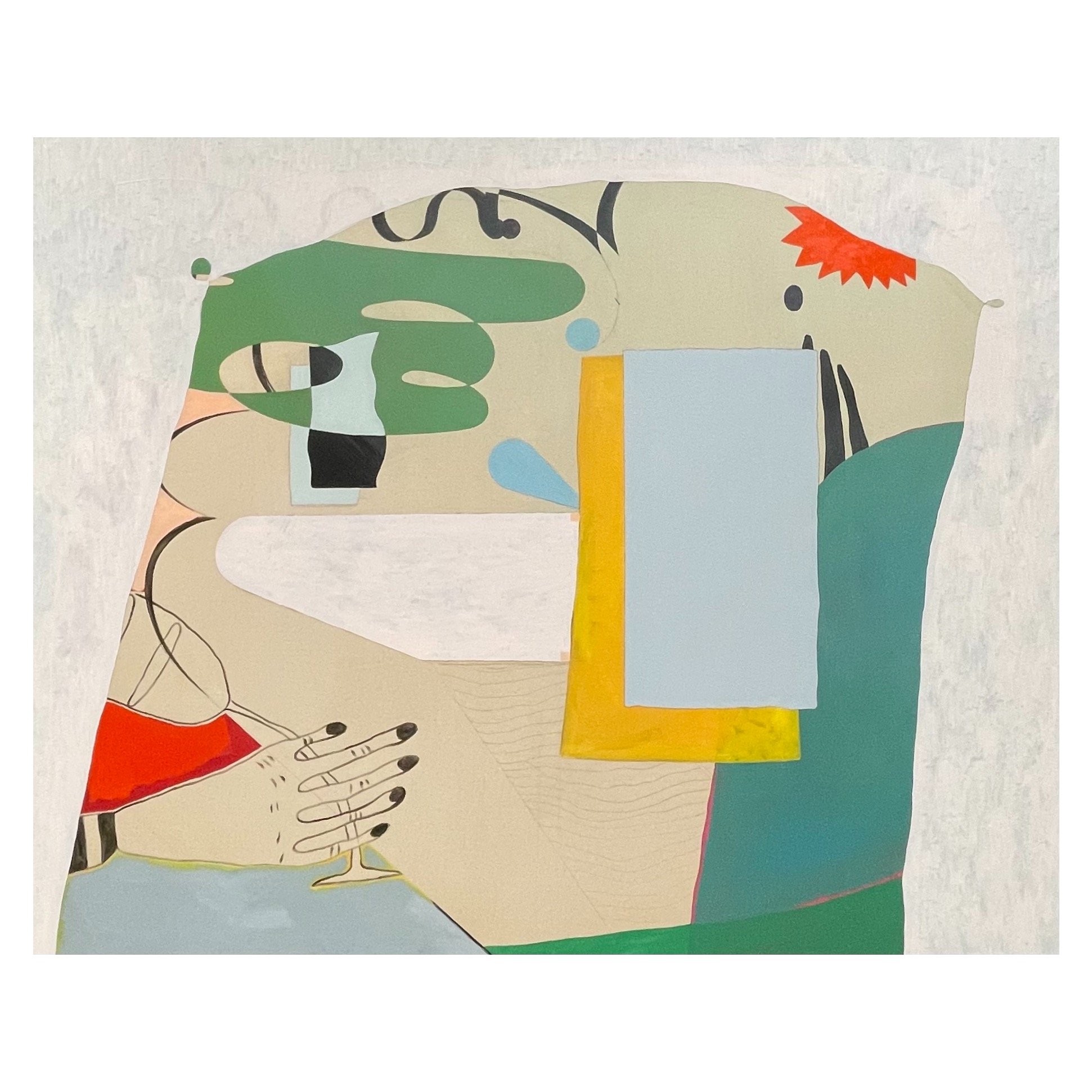 Friday's Library Movie,
acrylic, oil on canvas,
48 x 60 x 1.5",
2023