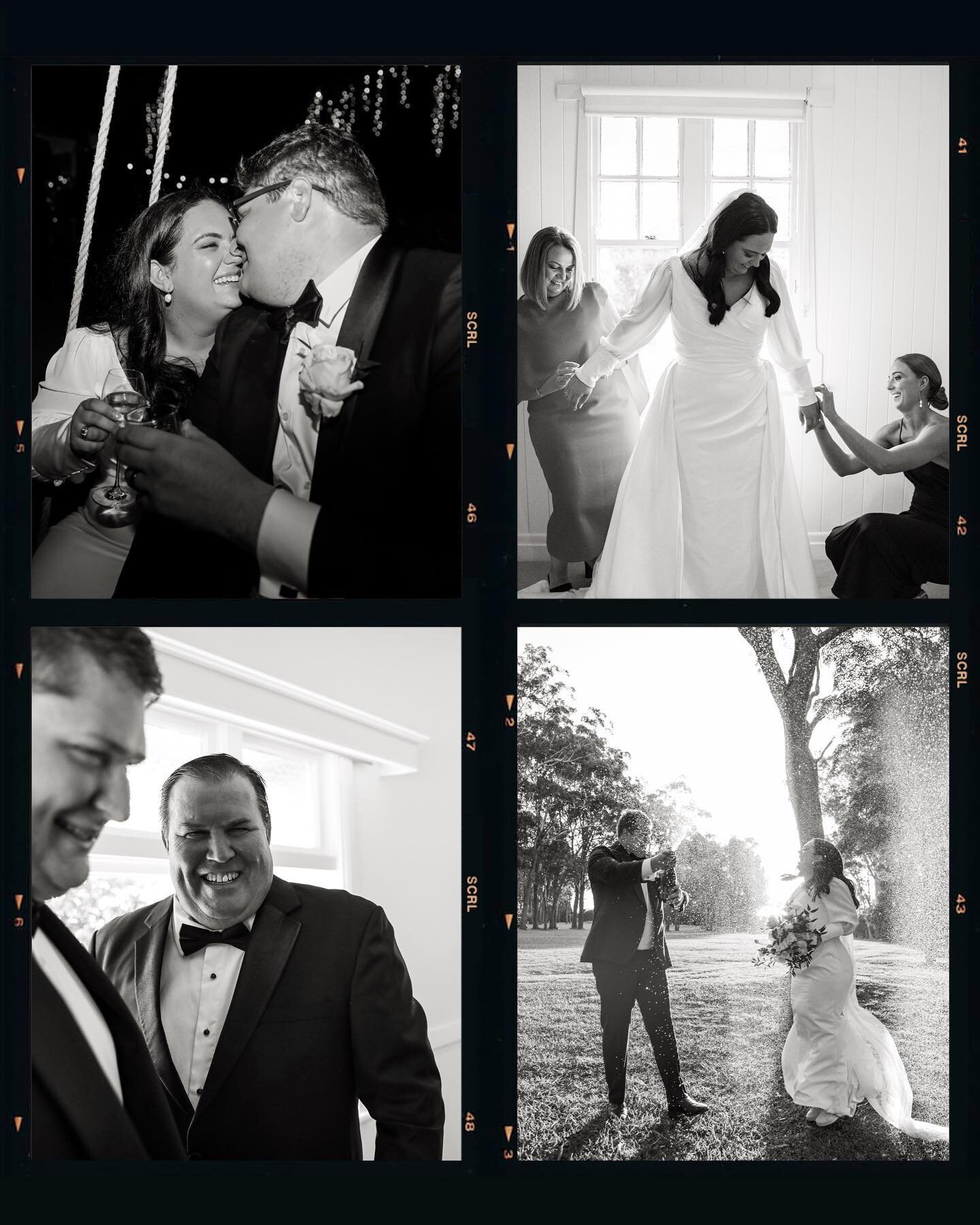 Some of my favourite B&amp;W moments from the insanely beautiful wedding of Ange &amp; Charles 💚 #asithappens