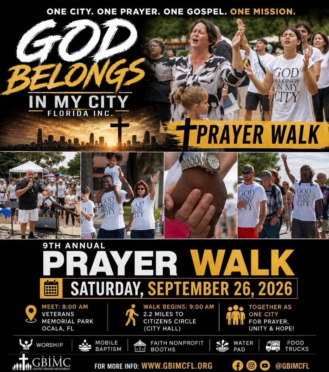 God Belongs in My City 9th Annual Prayer Walk