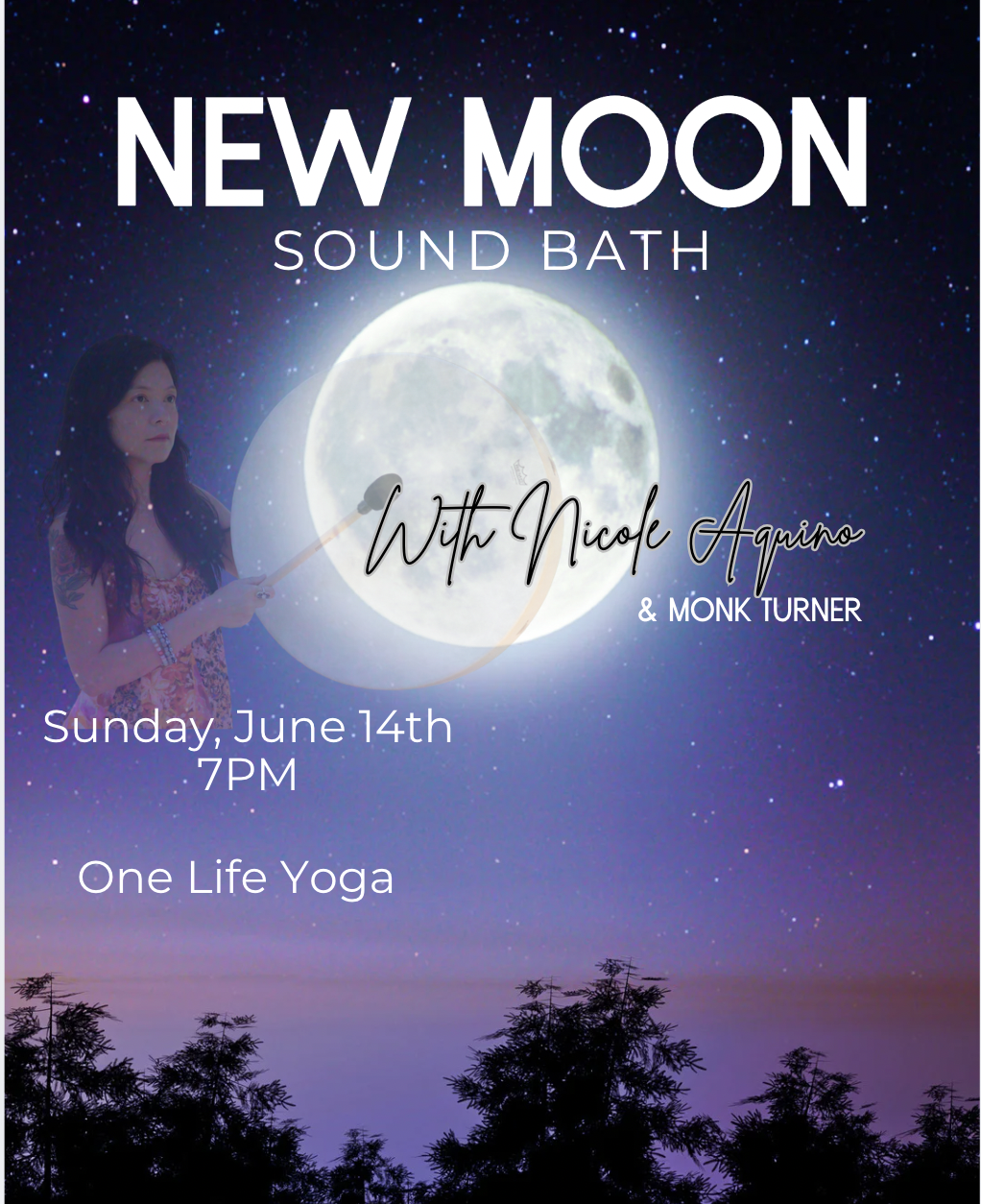 New Moon Sound Bath with Nicole Aquino & Monk Turner