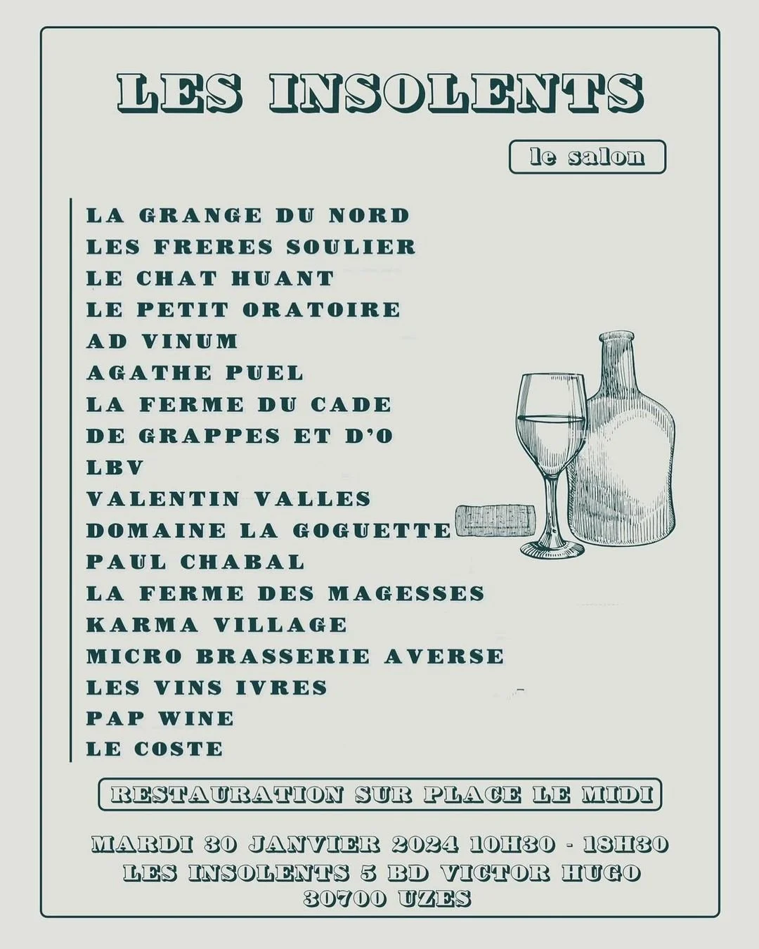 Les Insolents 2024