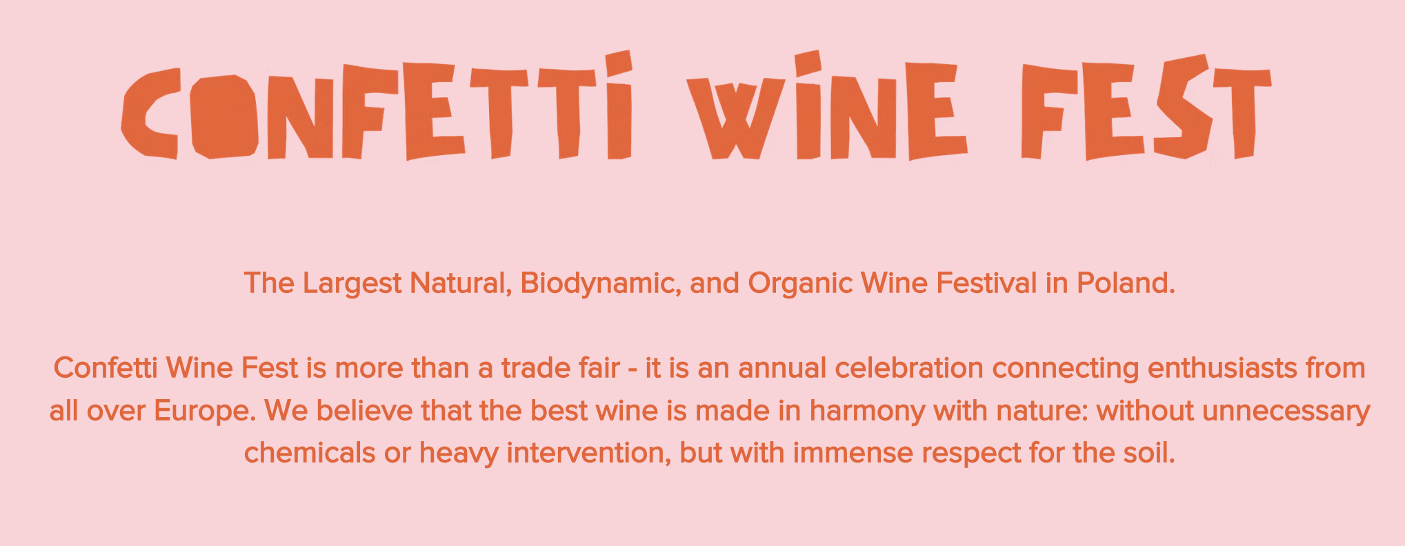 Confetti Wine Fest 2027