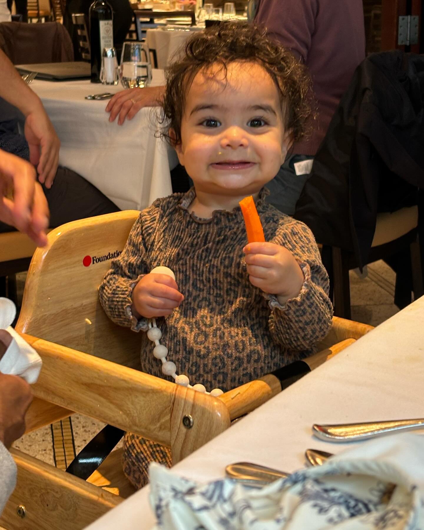 Performance Nutrition starts with the first bite!

Naomi is blessed to have an amazing mom who only feeds her the best @danidinsta 

Nothing better than getting fresh steamed veggies at this must make reservations @cafemilanodc who also made me a del