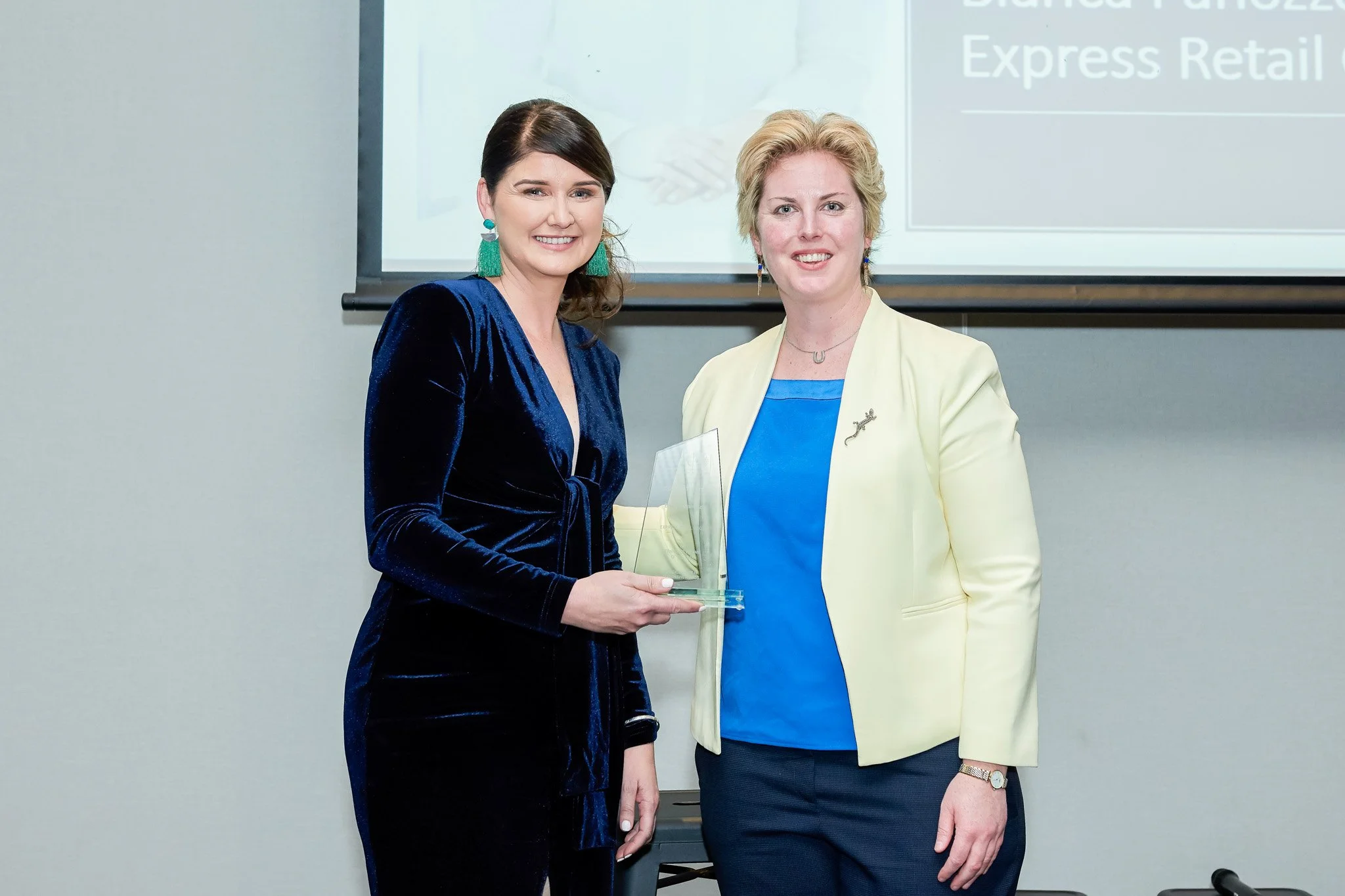 Bianca Panozzo of Salon Express &amp; Barbershop Express named FCA 2019 WA Franchise Woman of the Year