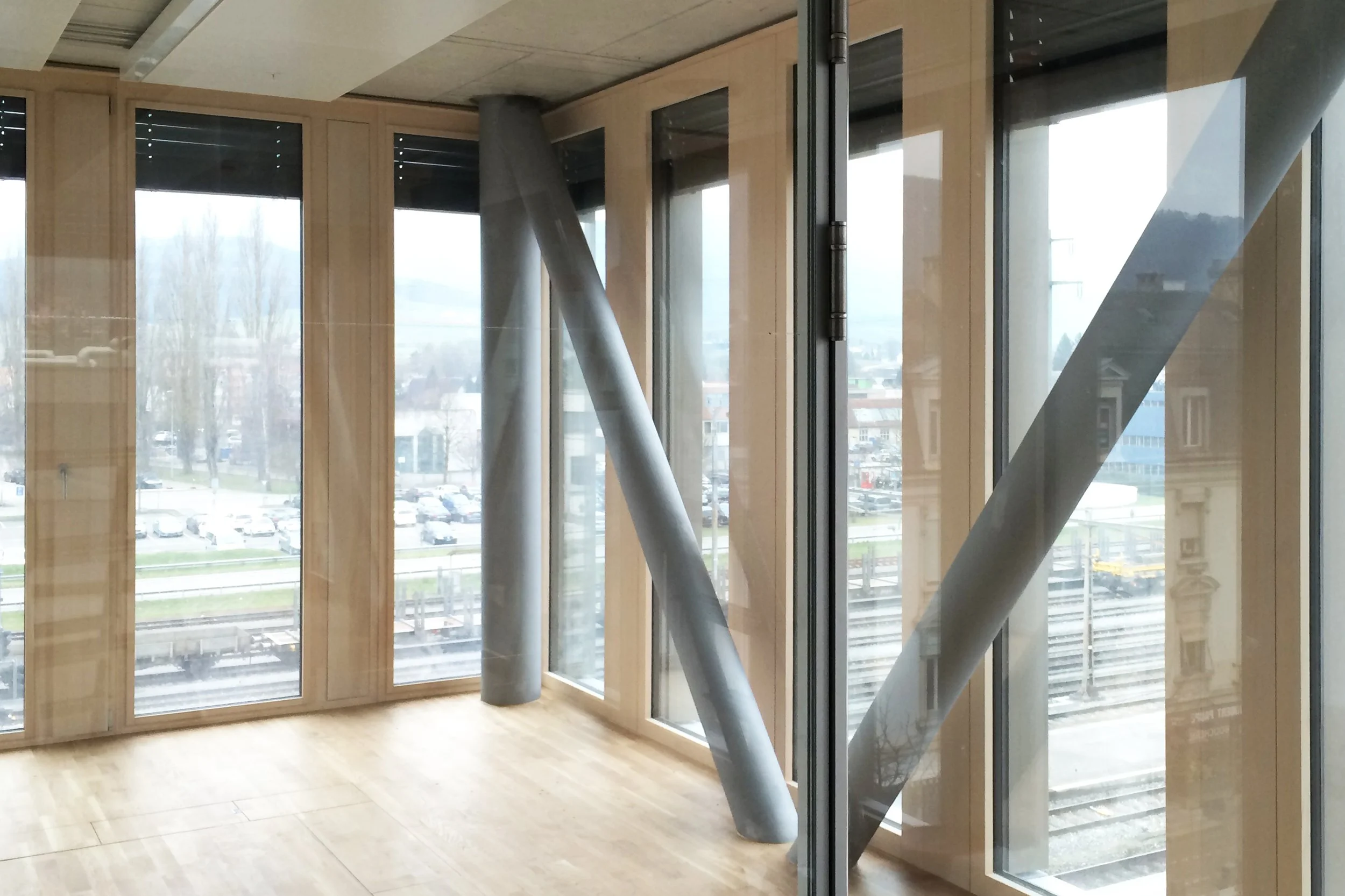 Façade modulaire en bois
Niche acoustique en aluminium