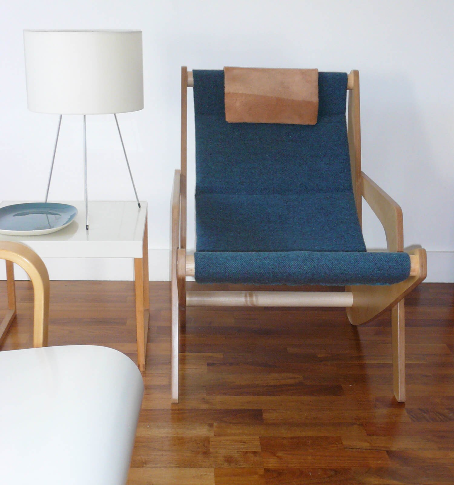 Slip Chair designed by Utility, made in London