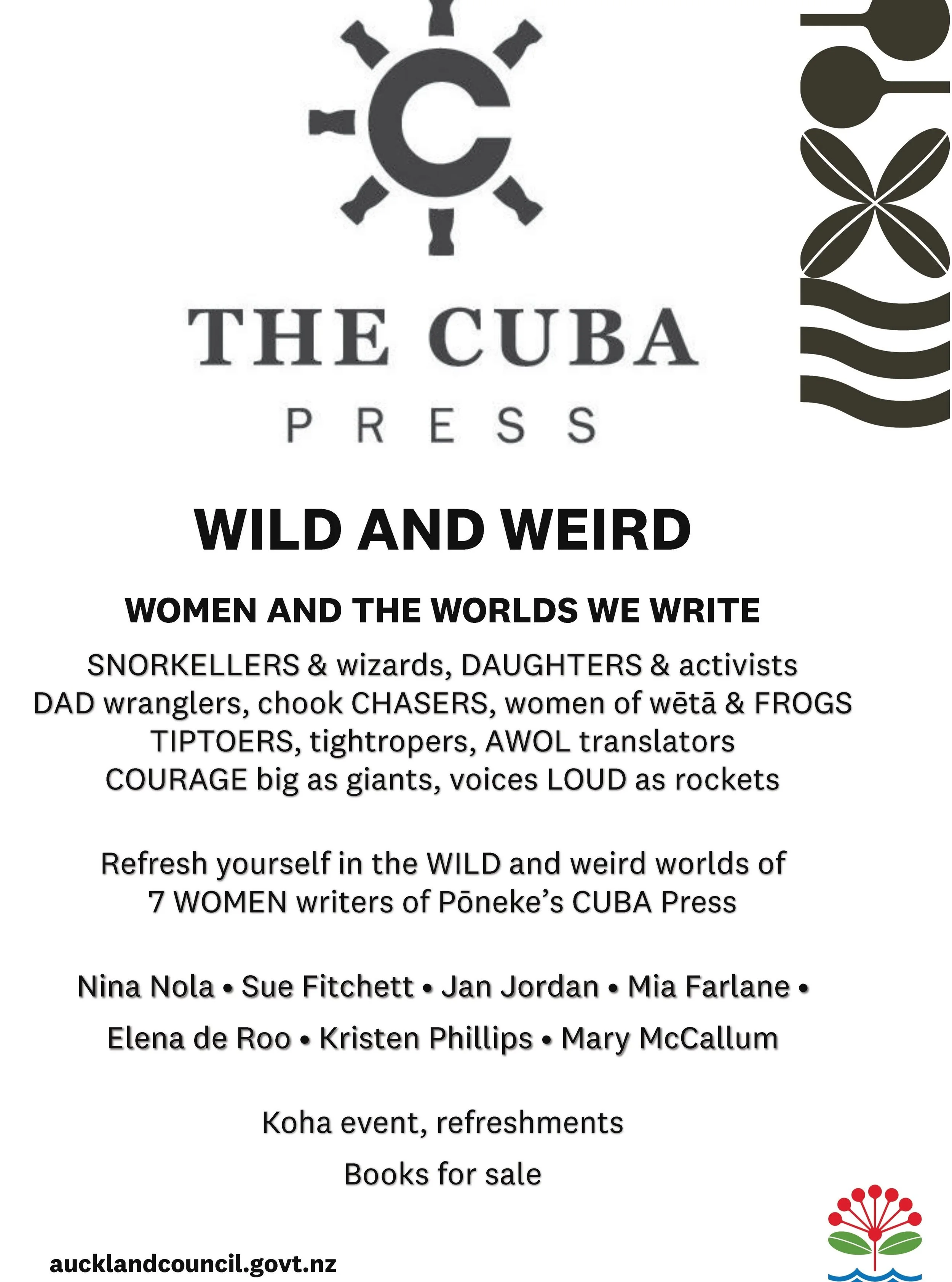 WILD AND WEIRD: WOMEN AND THE WORLDS WE WRITE