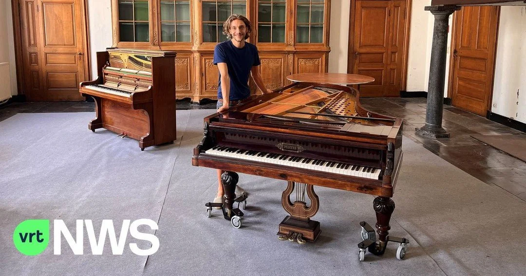 Op de abdijsite van Herkenrode in Hasselt kan je de komende 3 weekends piano's uit de 19e eeuw bekijken en bespelen, in het kader van Open Monumentendag. De piano's werden gerestaureerd door Yannick Wijnants en hij wil zijn passie delen met mensen di