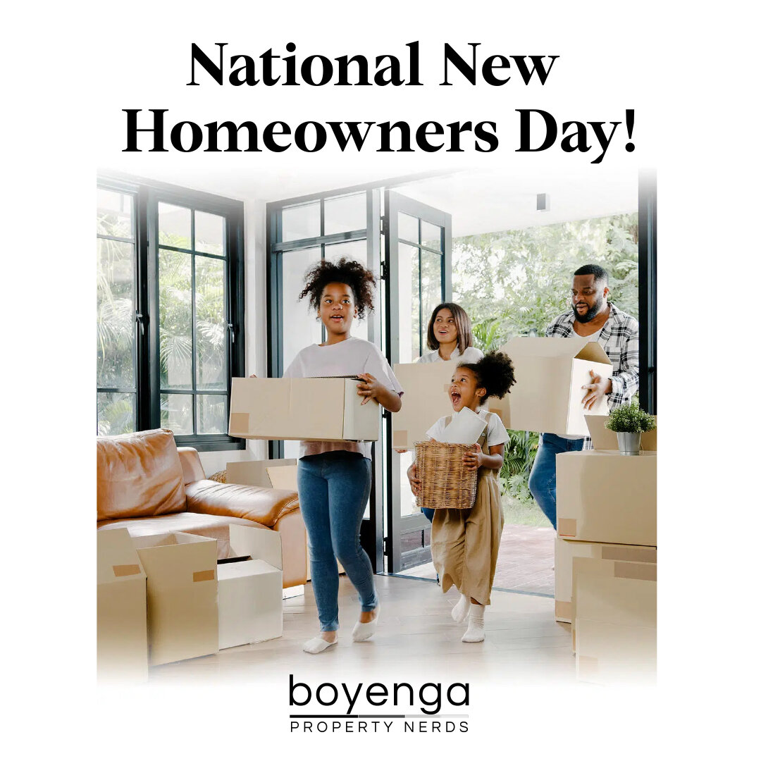 Today is National New Homeowners Day and there's never been a better time to turn your dreams of homeownership into a reality! The #PropertyNerds hope to assist you in finding your perfect home! ​​​​​​​​​-
#NationalNewHomeOwnersDay #SiliconValleyReal