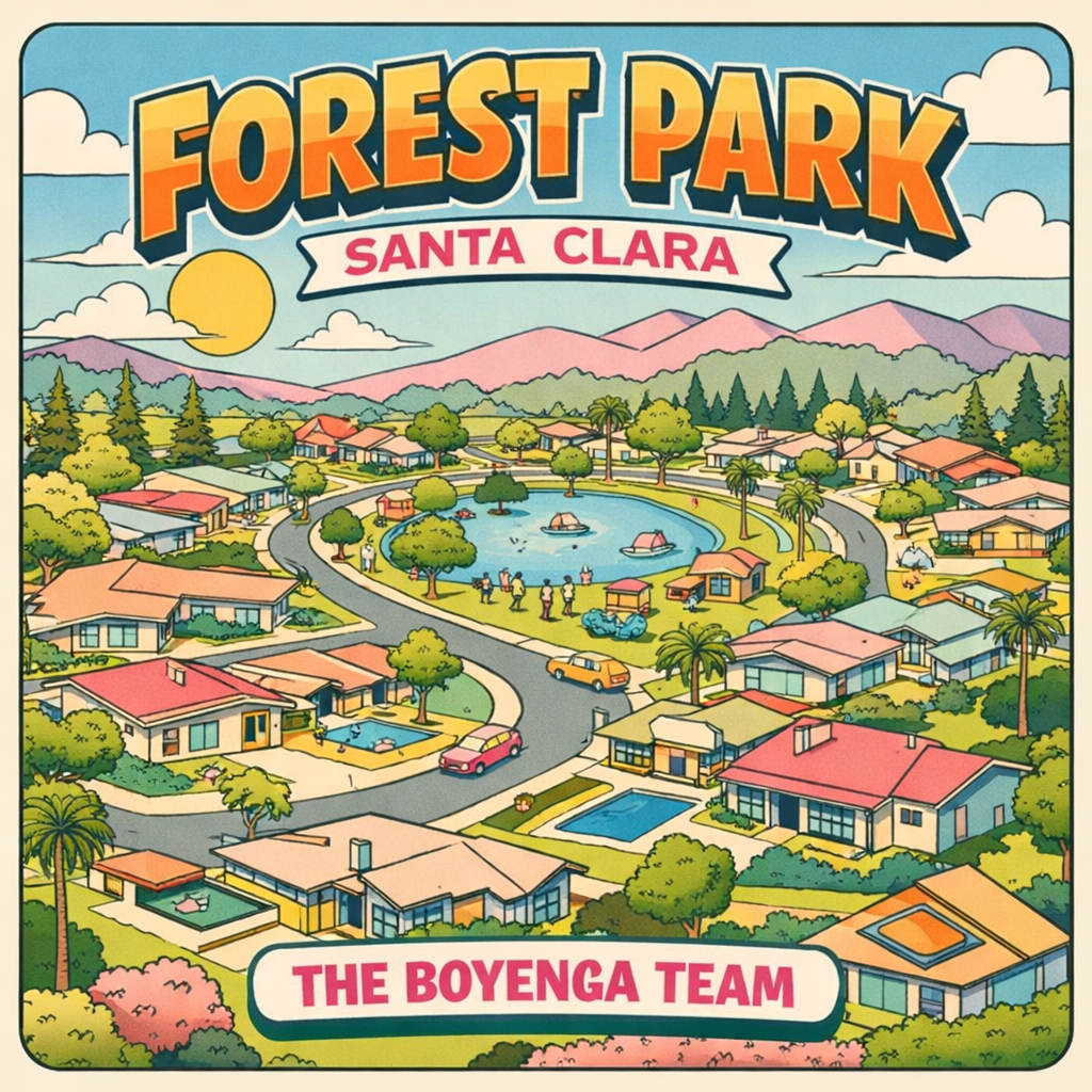 Forest Park, Santa Clara – Silicon Valley’s Quiet Suburban Oasis