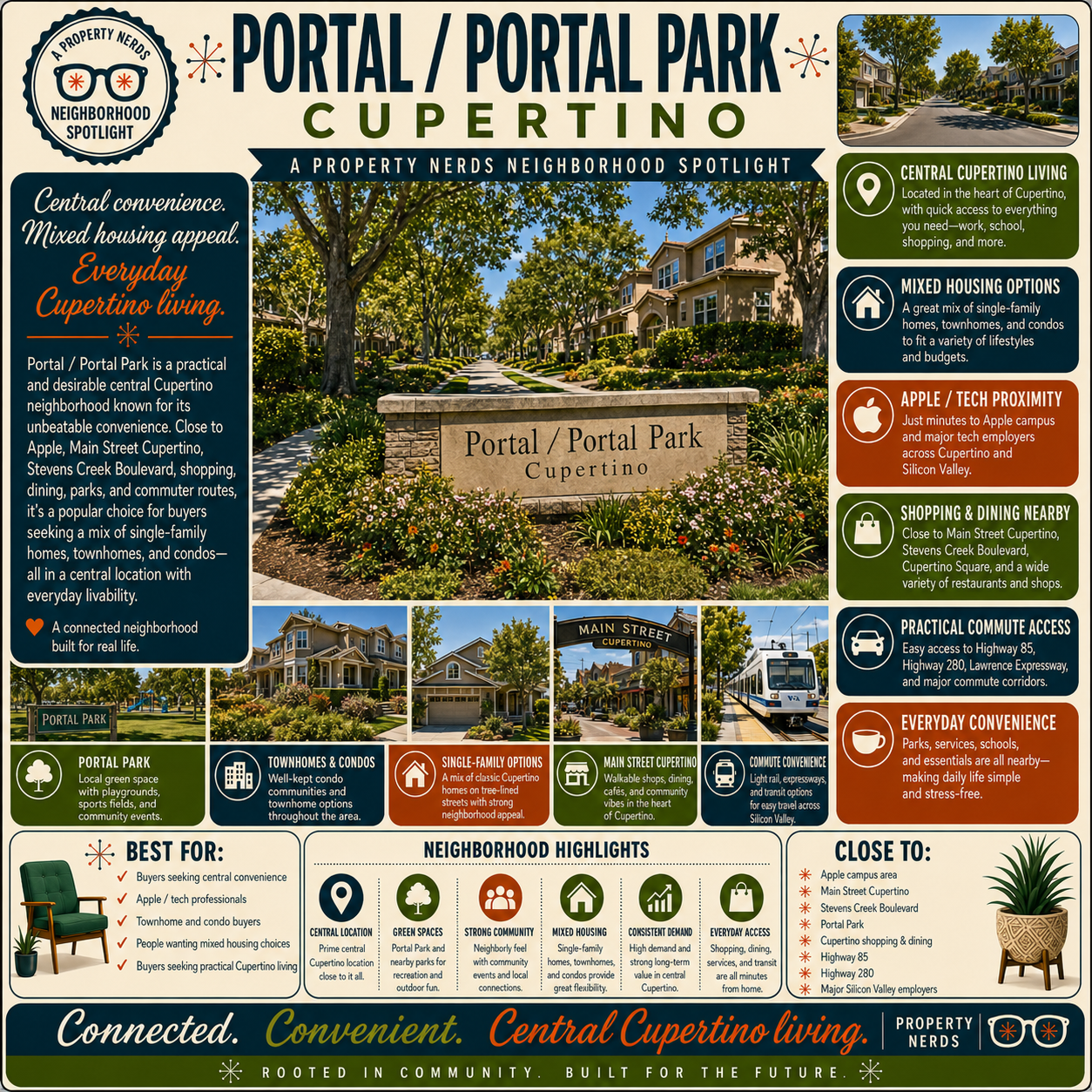 Portal / Portal Park, Cupertino: A Property Nerds Neighborhood Spotlight