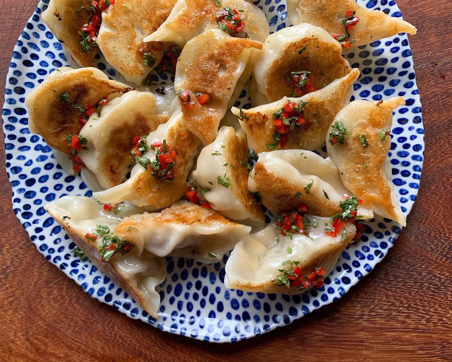 If you are panicking about postal strikes or still searching for a brilliant gift for someone who is a bit tricky to buy for then I may have an answer. 

Dumpling making evenings: Potstickers &amp; Gyoza - Thursday 23rd &amp; Friday 24th February 

J