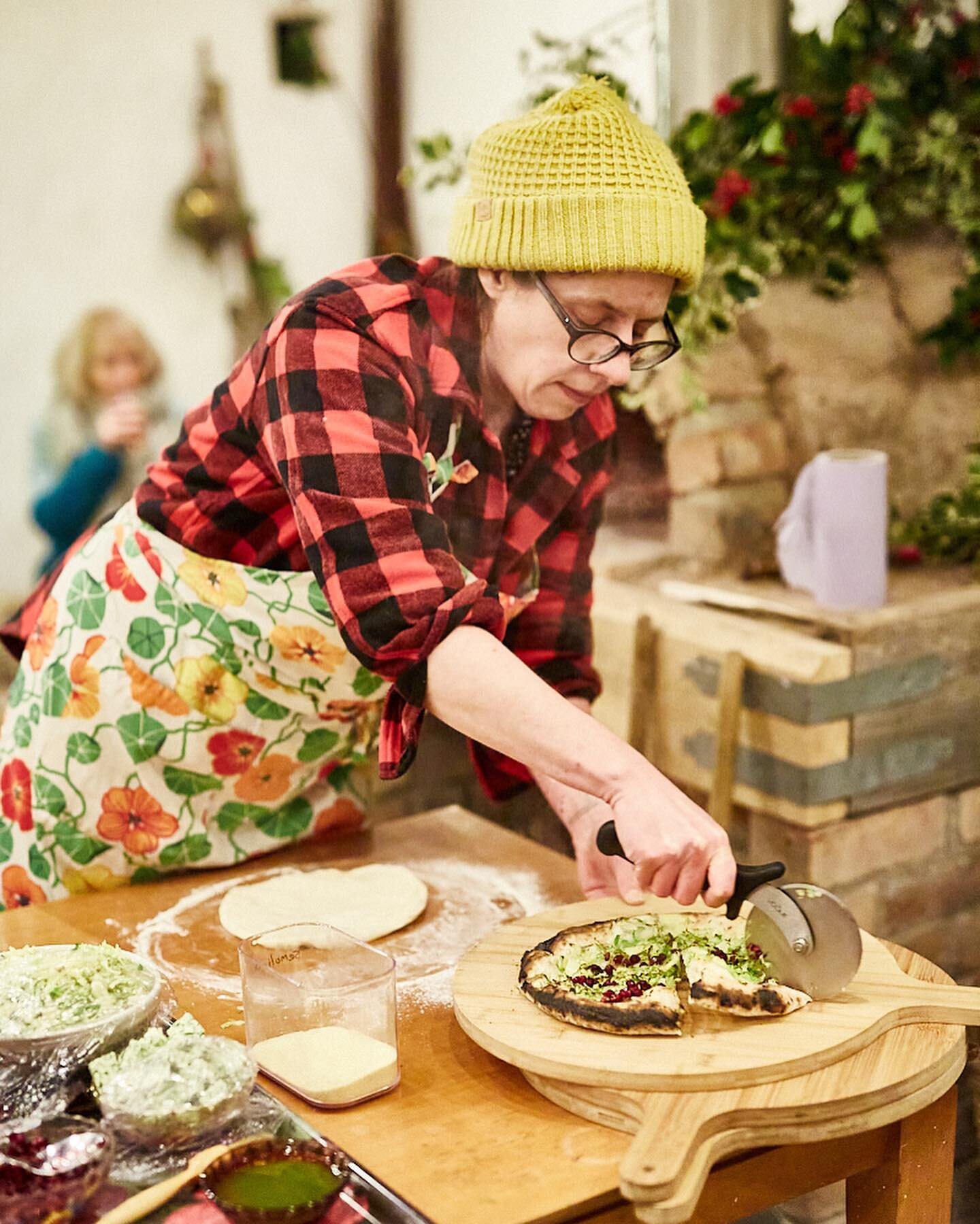 We finished nine nights of our Winter Solstice supper clubs last night - our biggest supper club series by far. Here&rsquo;s a few delicious highlights&hellip;

1. @flustercat making delicious flatbreads to welcome the guests - this is sprouts, sage 