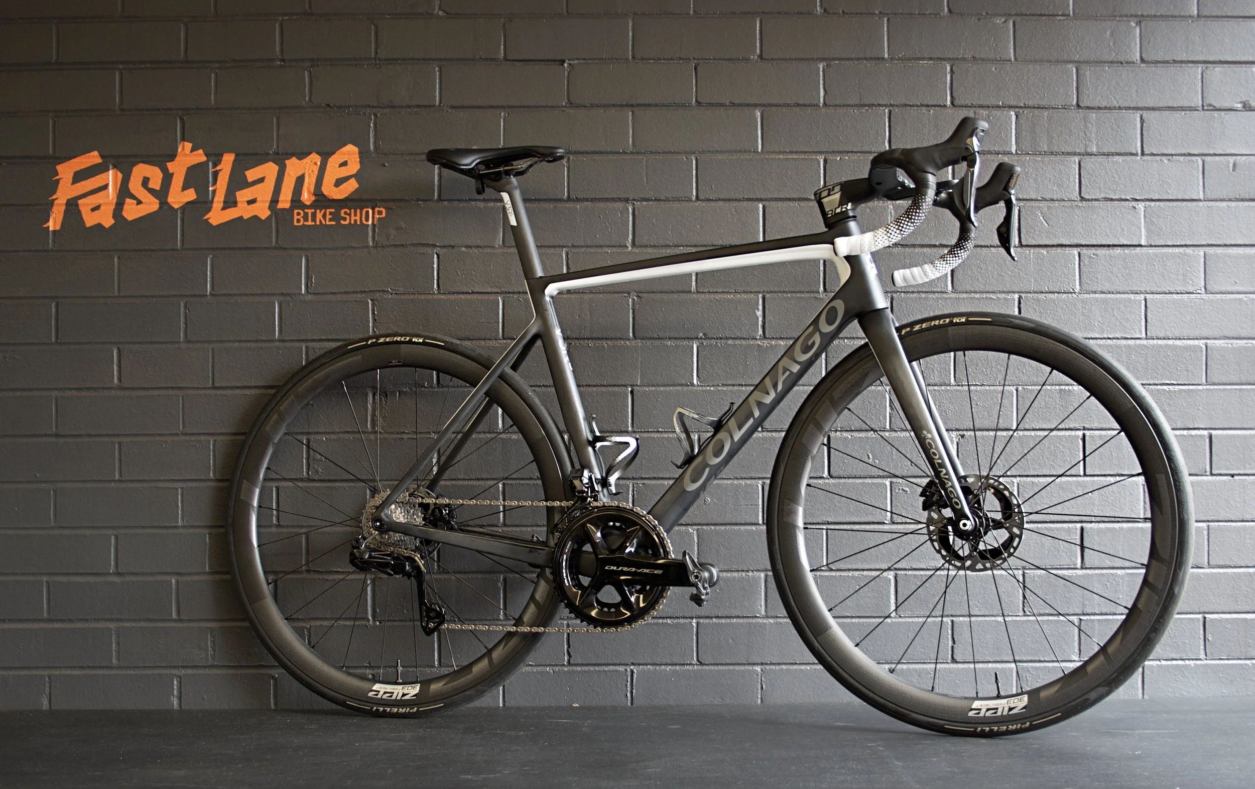 Colnago V3RS Dura-Ace 9200 Zipp 303 and Vision Metron Bar.