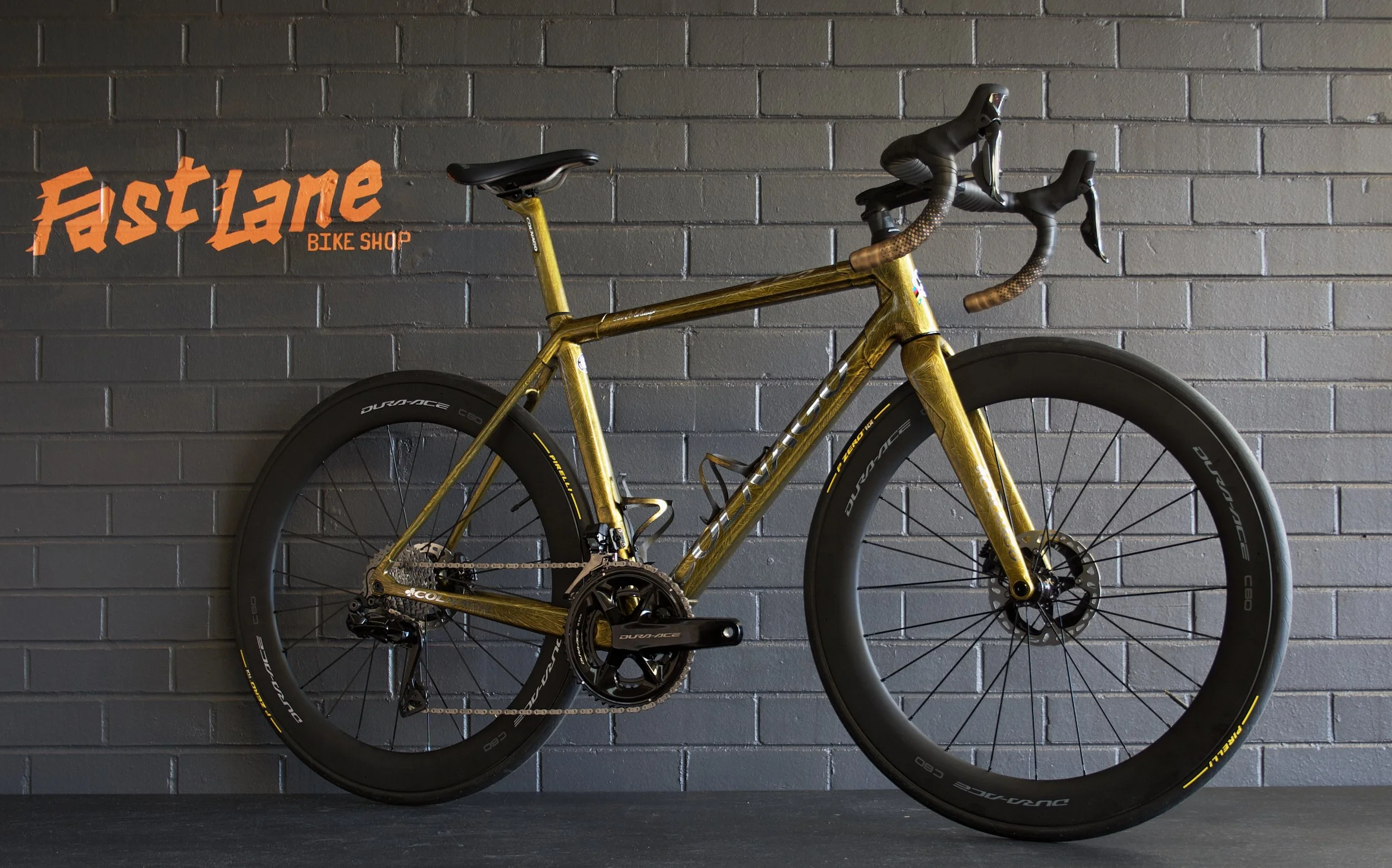 Colnago C64 Frozen Gold Dura ace 9200